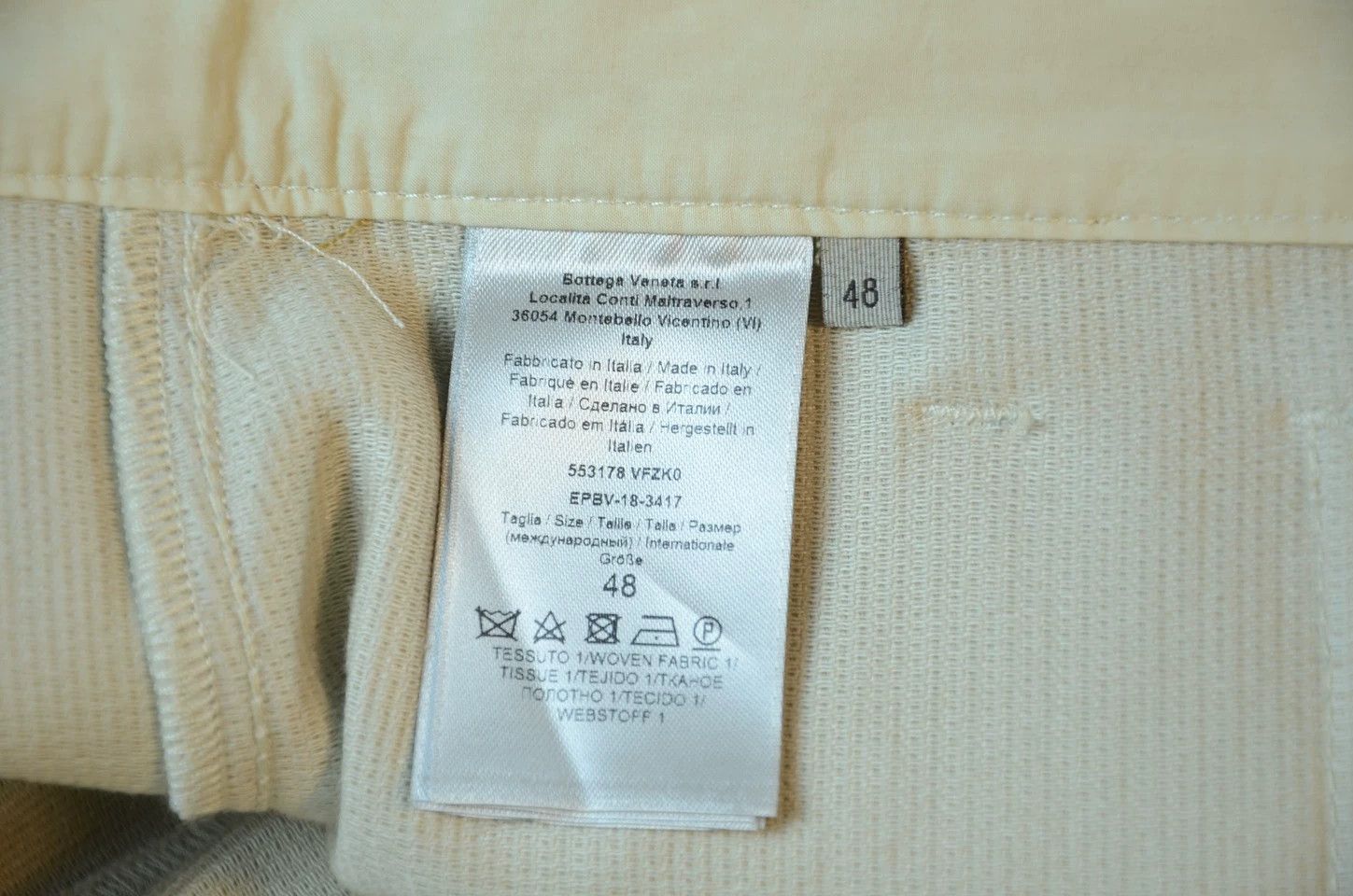 Bottega Veneta Bottega Veneta Thick Design Cargo Pants Size 48S - 5 Thumbnail
