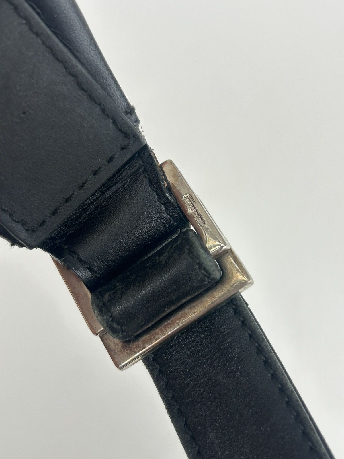Salvatore Ferragamo Salvatore Ferragamo Sport Black Handle Beg Size ONE SIZE - 4 Thumbnail
