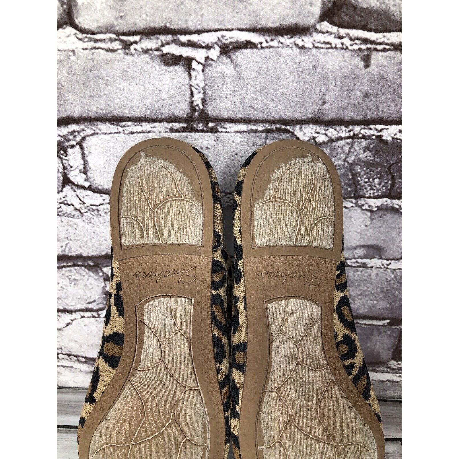 SKECHERS Skechers Air Cooled Memory Foam Leopard Textile Stretch Poin Size US 9 / IT 39 - 12 Thumbnail