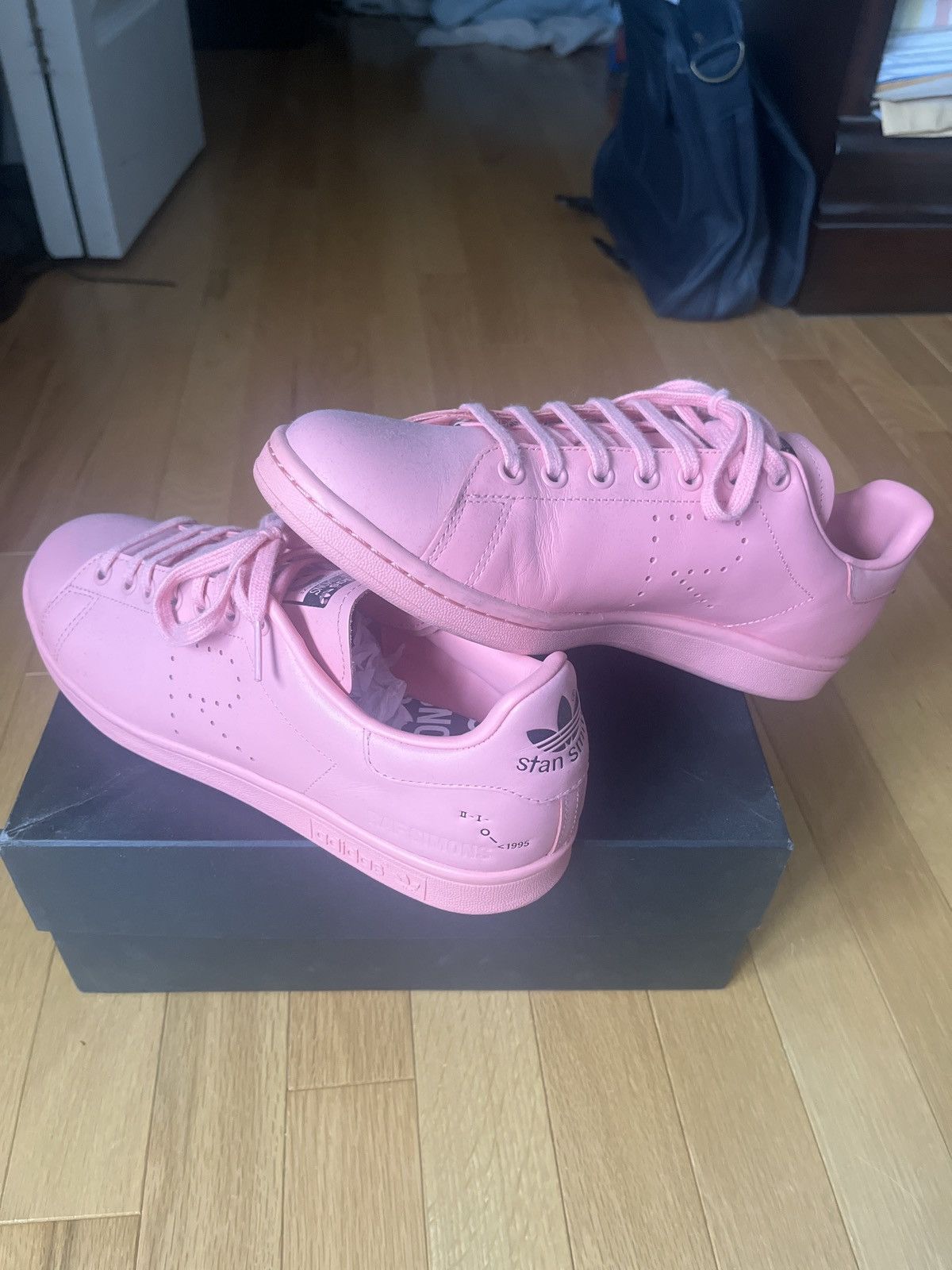 Adidas × Raf Simons Adidas x Raf Simons Stan Smith Tactile Rose Size US 9 / EU 42 - 9 Thumbnail