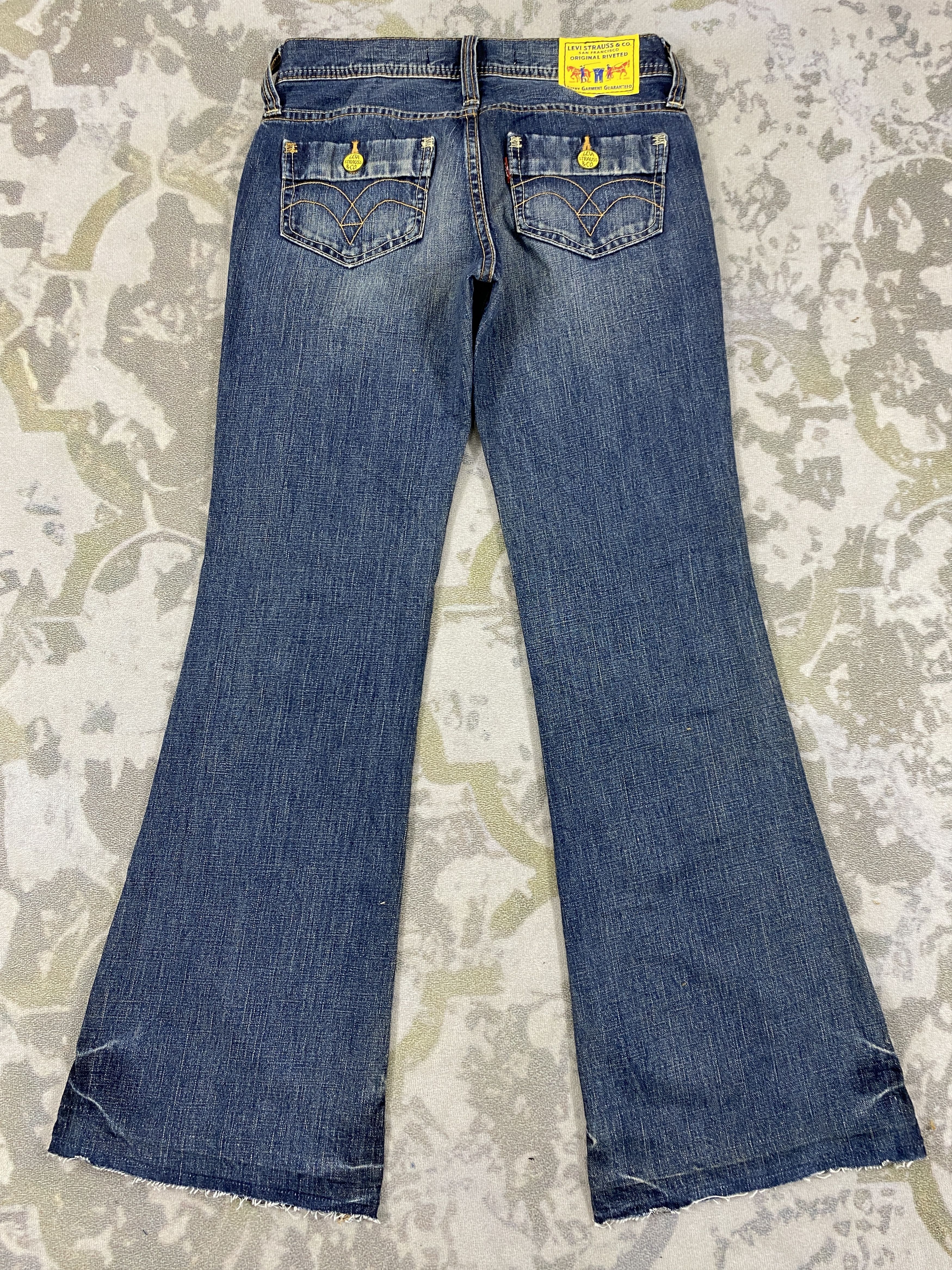 Levi's Vintage Levi's Flare Jeans 29x31 Denim- JN3898 Size 29" - 2 Thumbnail