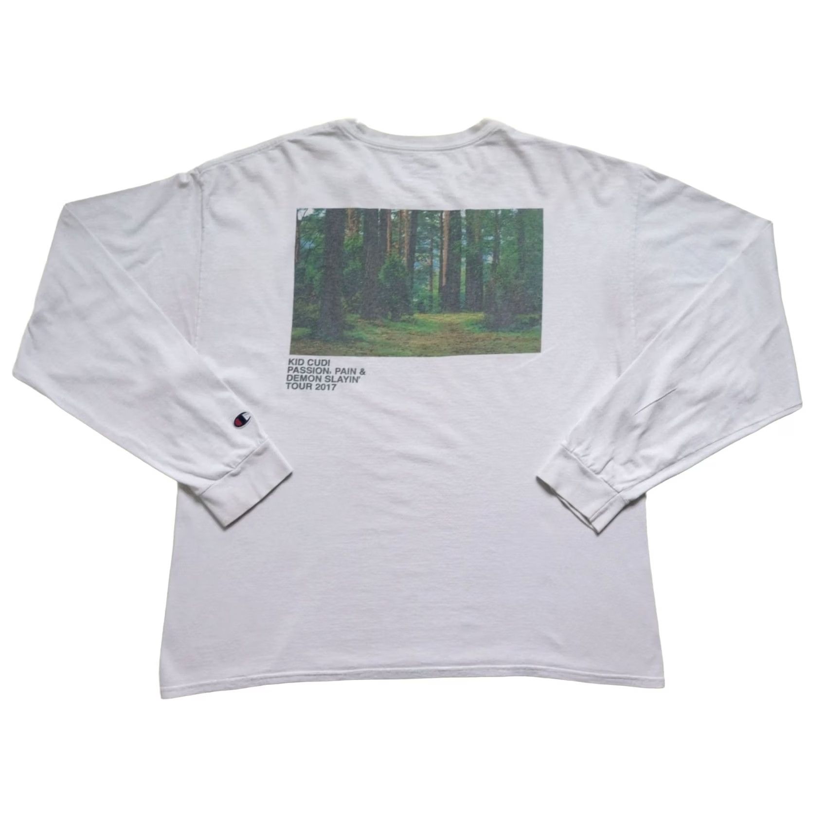 Champion CHAMPION KID CUDI VIRGIL ABLOH HIP HOP TOUR GRAPHIC T SHIRT Y2K RETRO VTG 2XL Men Size US XXL / EU 58 / 5 - 2 Thumbnail
