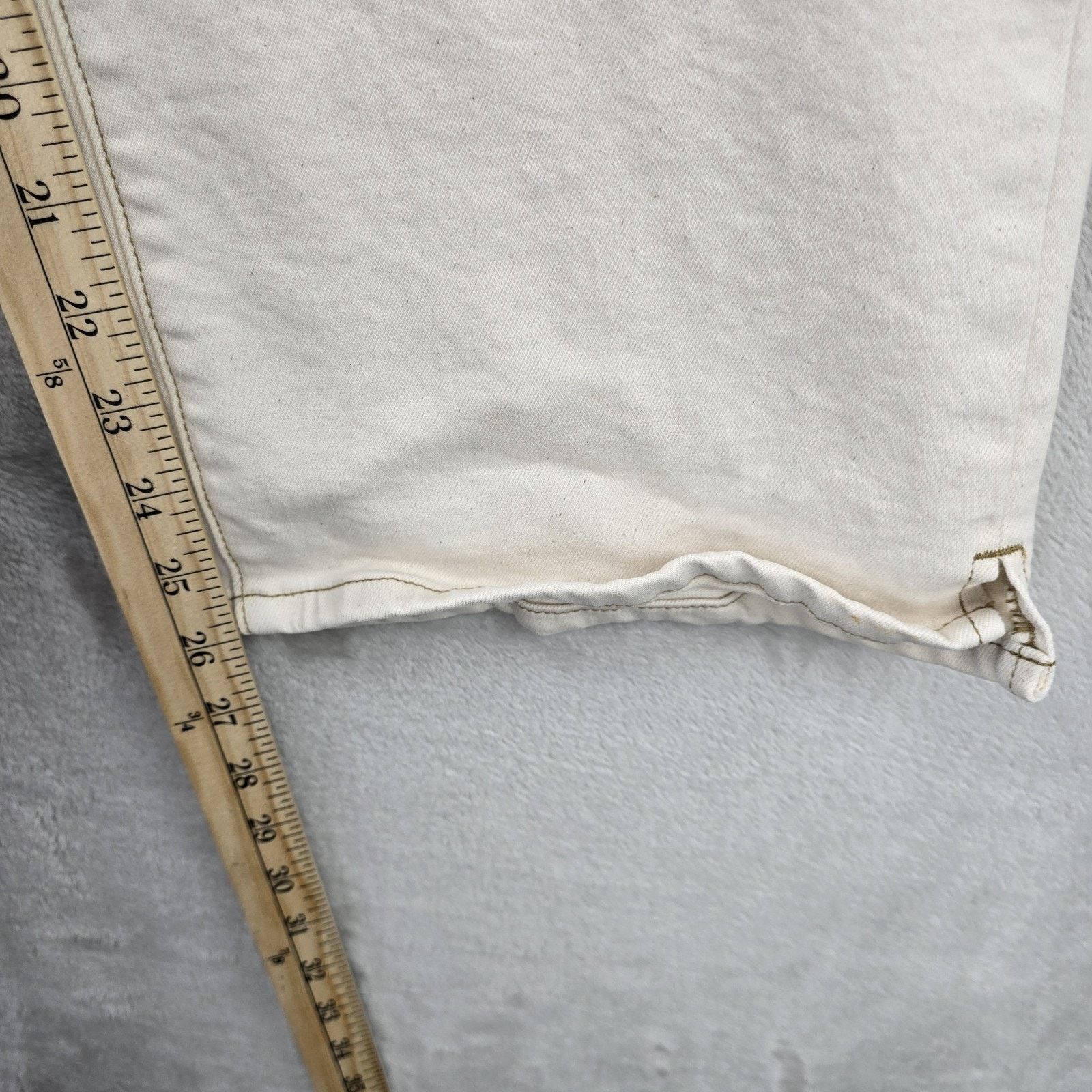 Other Oliver Logan Jeans Women 31 Relaxed Straight Leg Baggy 32x26 Size 31" - 11 Thumbnail