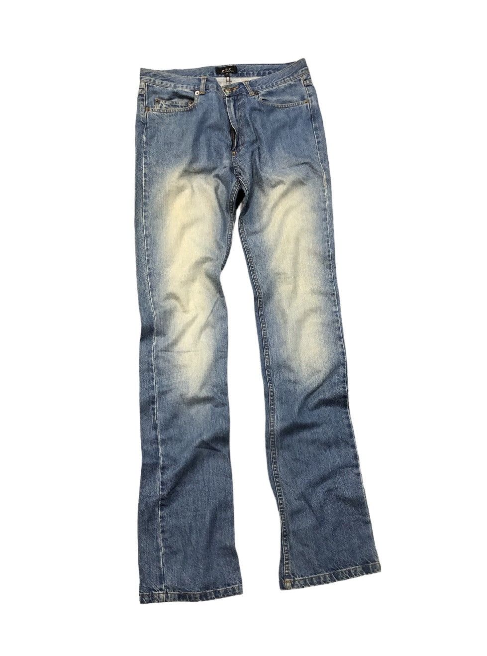 A.P.C. × Japanese Brand × Vintage A.P.C RUE DE FLEURUS PARIS JEANS UNISEX Size US 30 / EU 46 - 13 Thumbnail