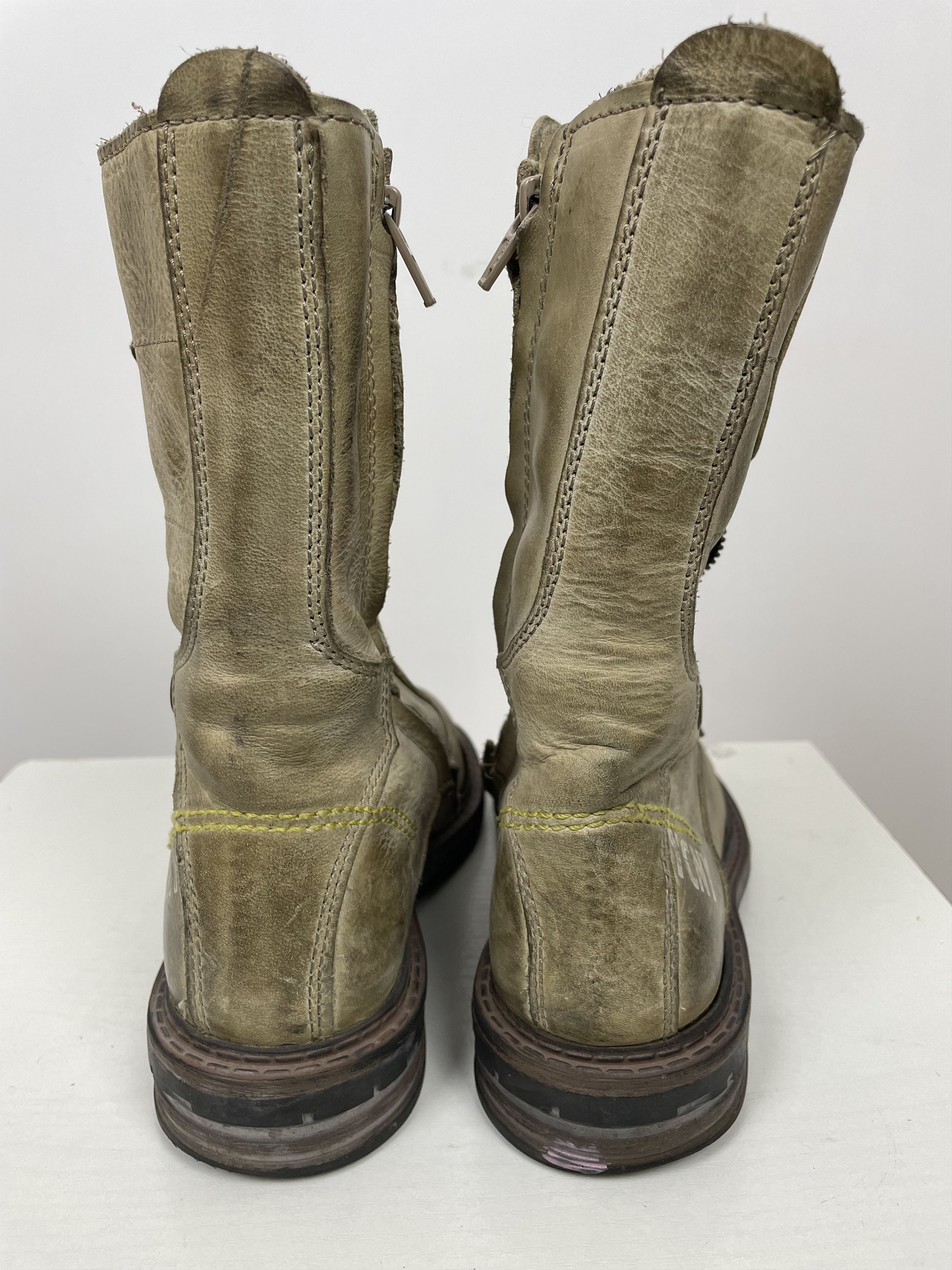 Yellow Cab High Boots Size 38