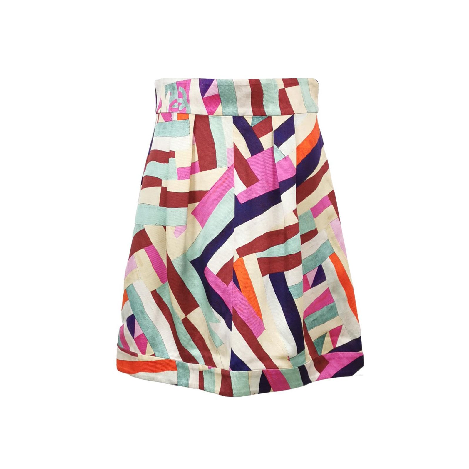 Chanel Chanel Women 40 Midi Skirts Size 40" / US 18 - 1 Thumbnail