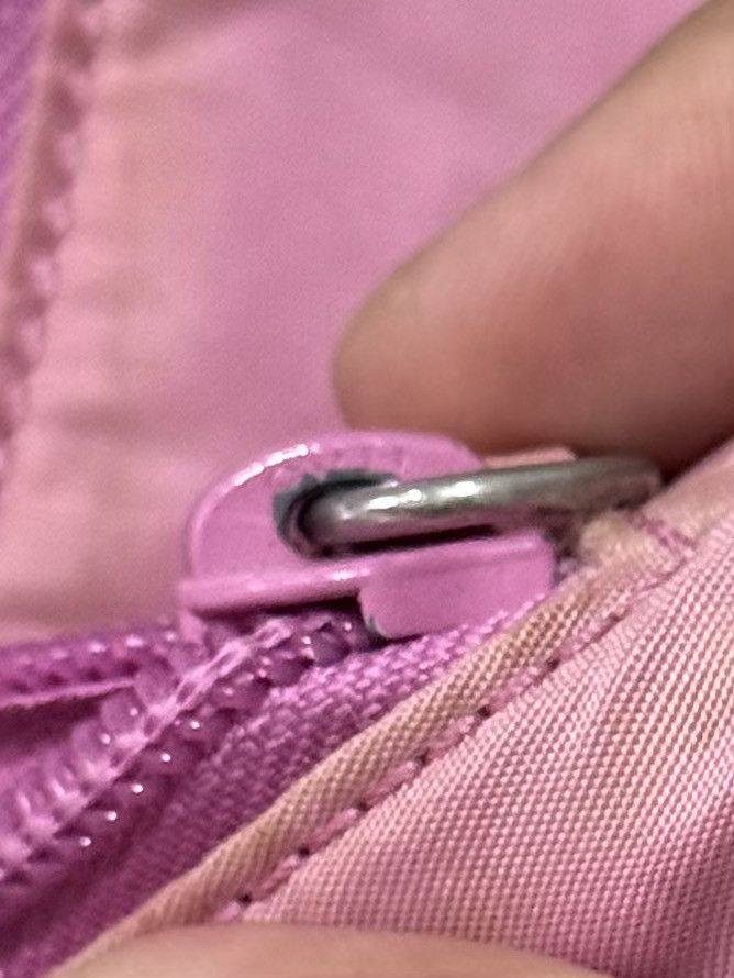 Prada Vintage Prada Small Pink Shoulder Hobo Style Bag Size ONE SIZE - 13 Thumbnail