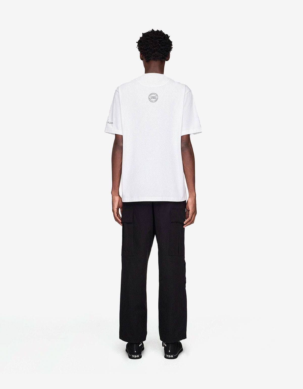Y-3 Y-3 Neighborhood White Logo T-Shirt Size US M / EU 48-50 / 2 - 8 Thumbnail
