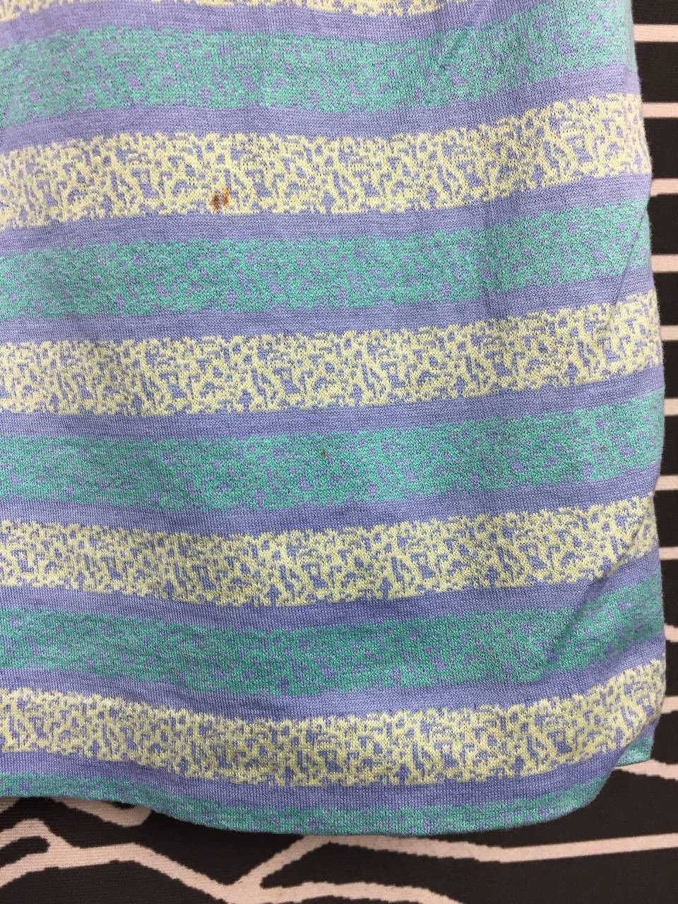 Vintage Vtg 90s Maris Made In Italy Mako Cotton Striped Polo Shirt Size US L / EU 52-54 / 3 - 11 Thumbnail