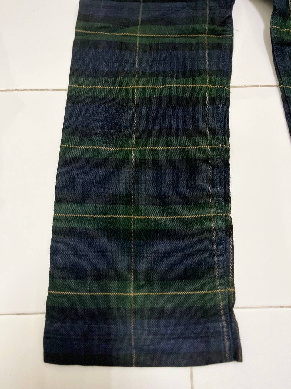 Final Home Final Home Issey Miyake Double Waisted Checkered Pants Size US 32 / EU 48 - 11 Thumbnail