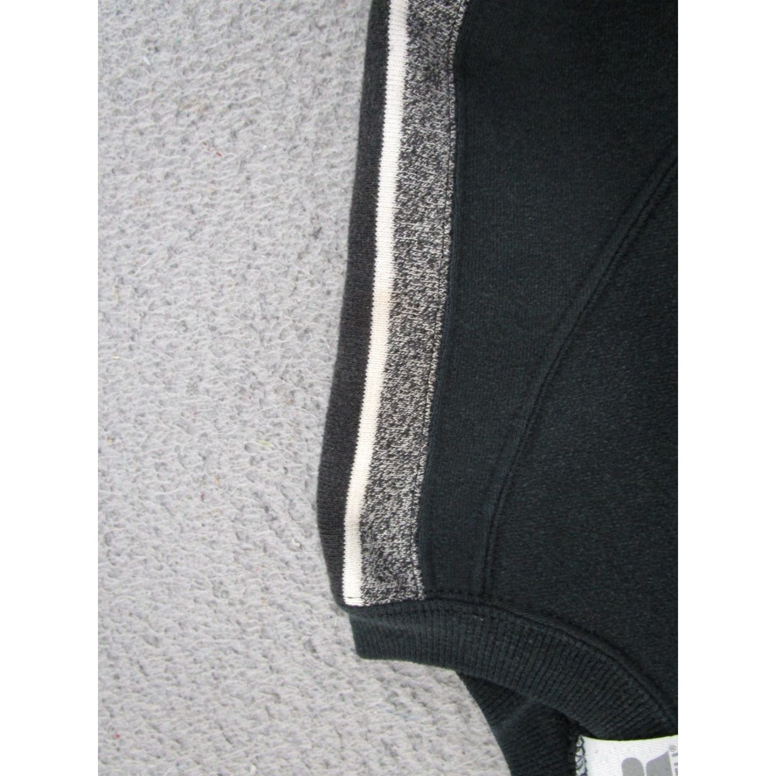 Russell Athletic VINTAGE Russell Athletic Sweatshirt Raglan Striped Sleeve 90s Size L Black Women Pullover Crew Neck Activewear Made USA Size L / US 10 / IT 46 - 5 Thumbnail
