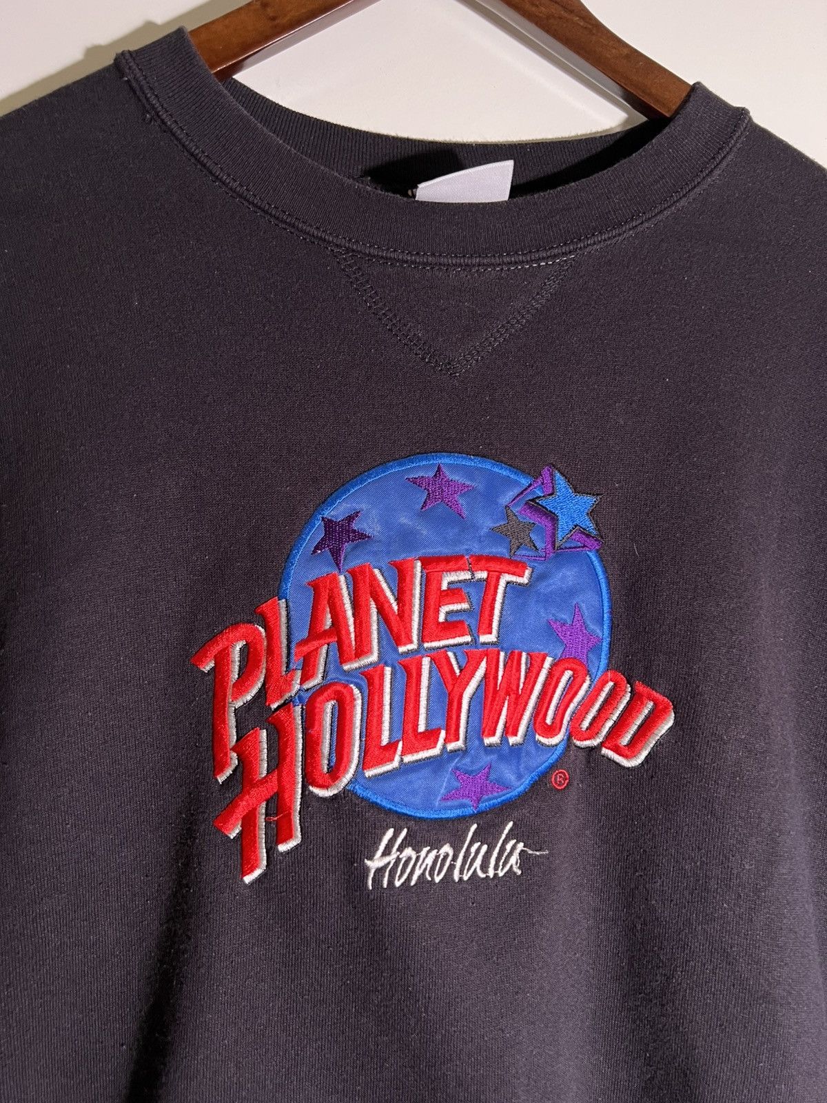 Vintage 80’s 90’s VTG Vintage Planet Hollywood Sleeveless Sweatshirt Size US XL / EU 56 / 4 - 3 Thumbnail