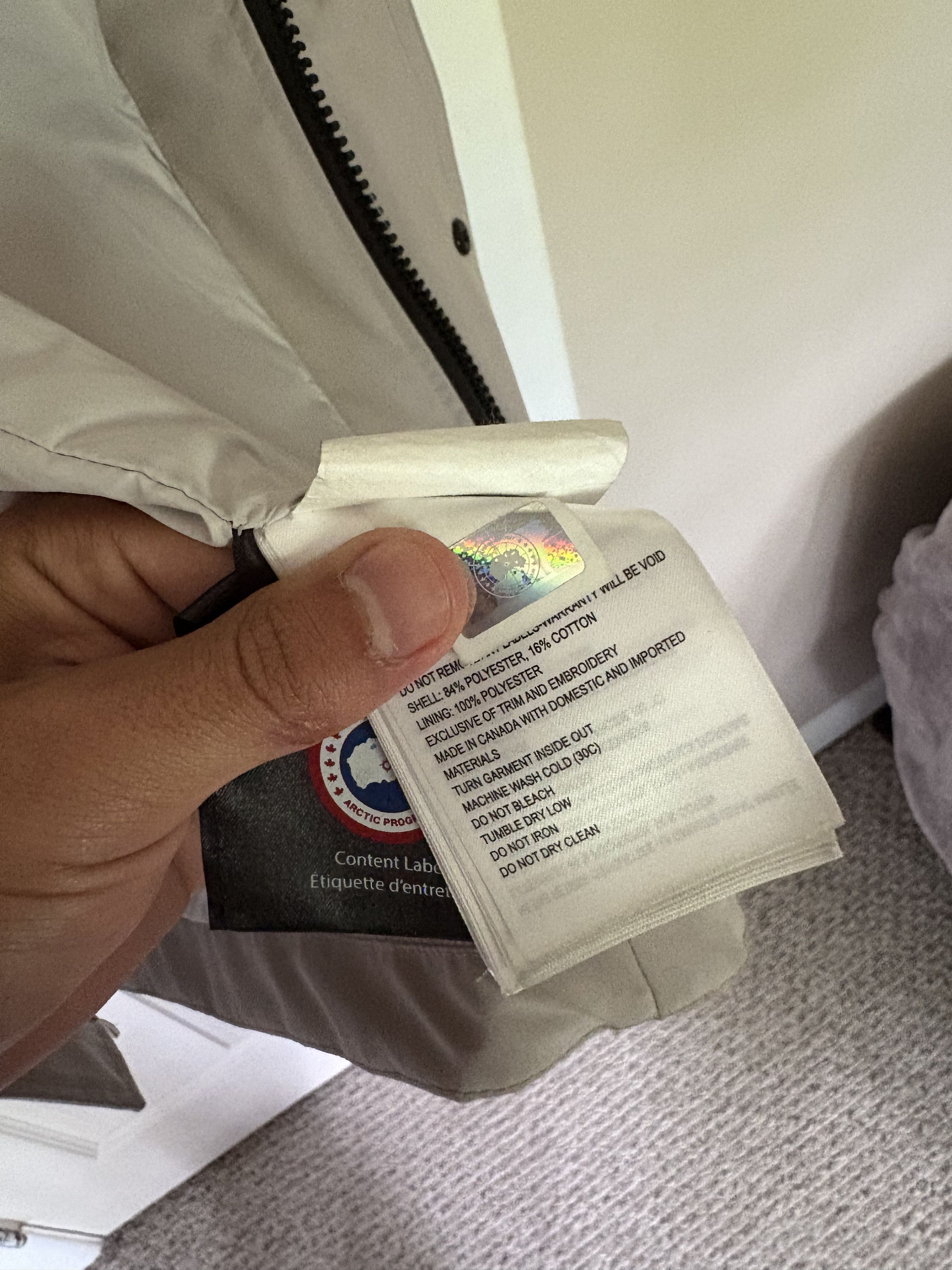 Canada Goose Canada Goose Lockeport Jacket – Limestone – Medium Size US M / EU 48-50 / 2 - 4 Thumbnail