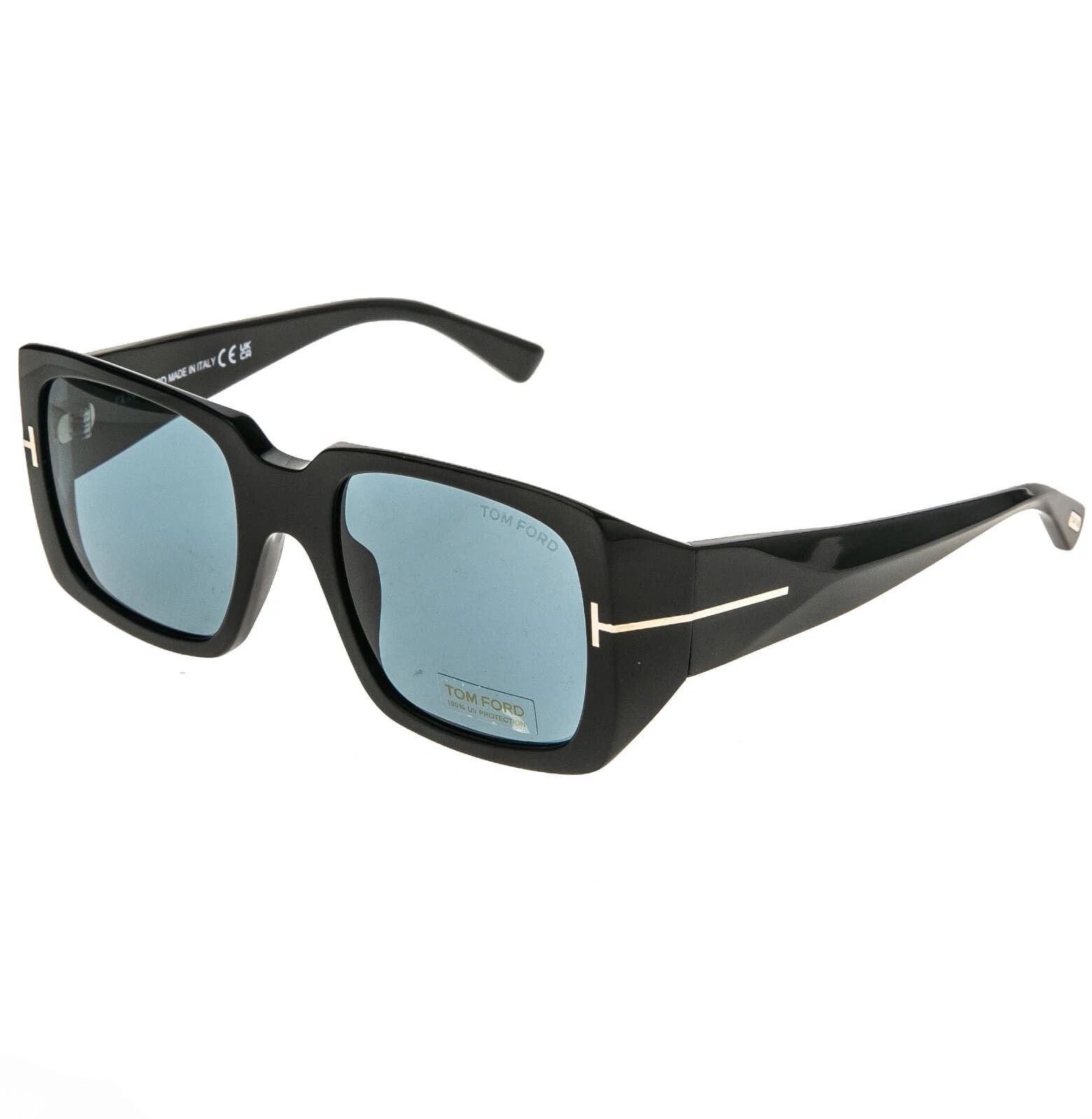 Tom Ford TOM FORD FT1035 RYDER-02 01V Black Modern Sunglasses 1035 Size ONE SIZE - 10 Thumbnail