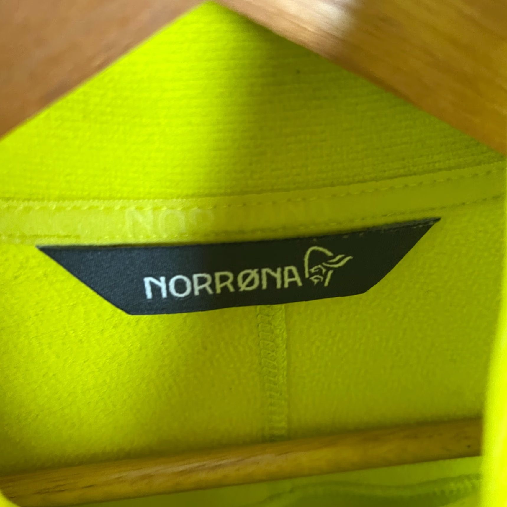 Vintage Norrona Jacket Yellow Palm Warm1 Size S Men's Polyester Outer Shell Jacket Size US S / EU 44-46 / 1 - 4 Thumbnail