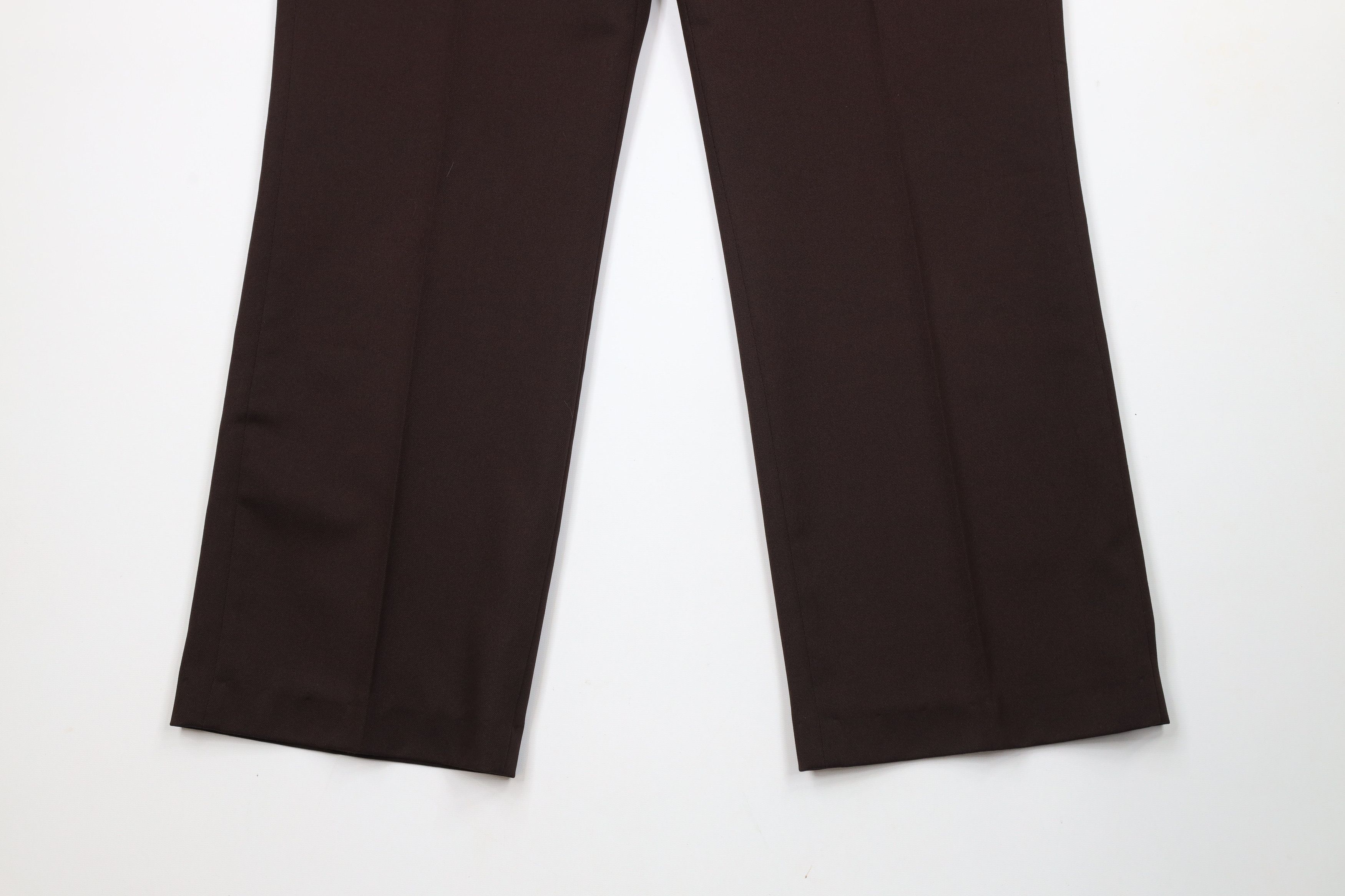 Vintage Vintage 70s Streetwear Wide Leg Bell Bottoms Pants Brown USA Size US 36 / EU 52 - 4 Thumbnail