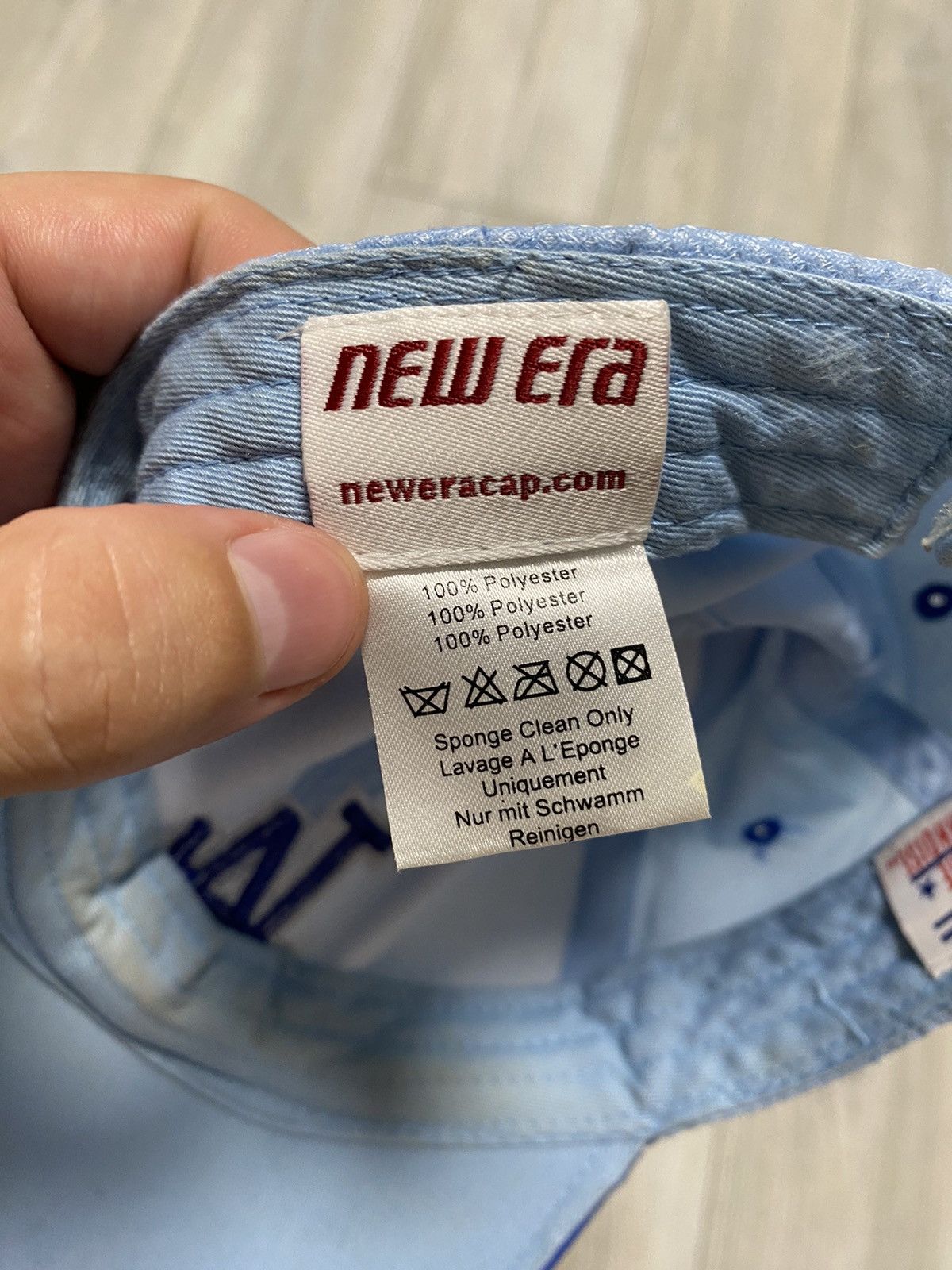 New Era × Vintage New Era Los Angeles Dodgers Blue Cap Size ONE SIZE - 5 Thumbnail