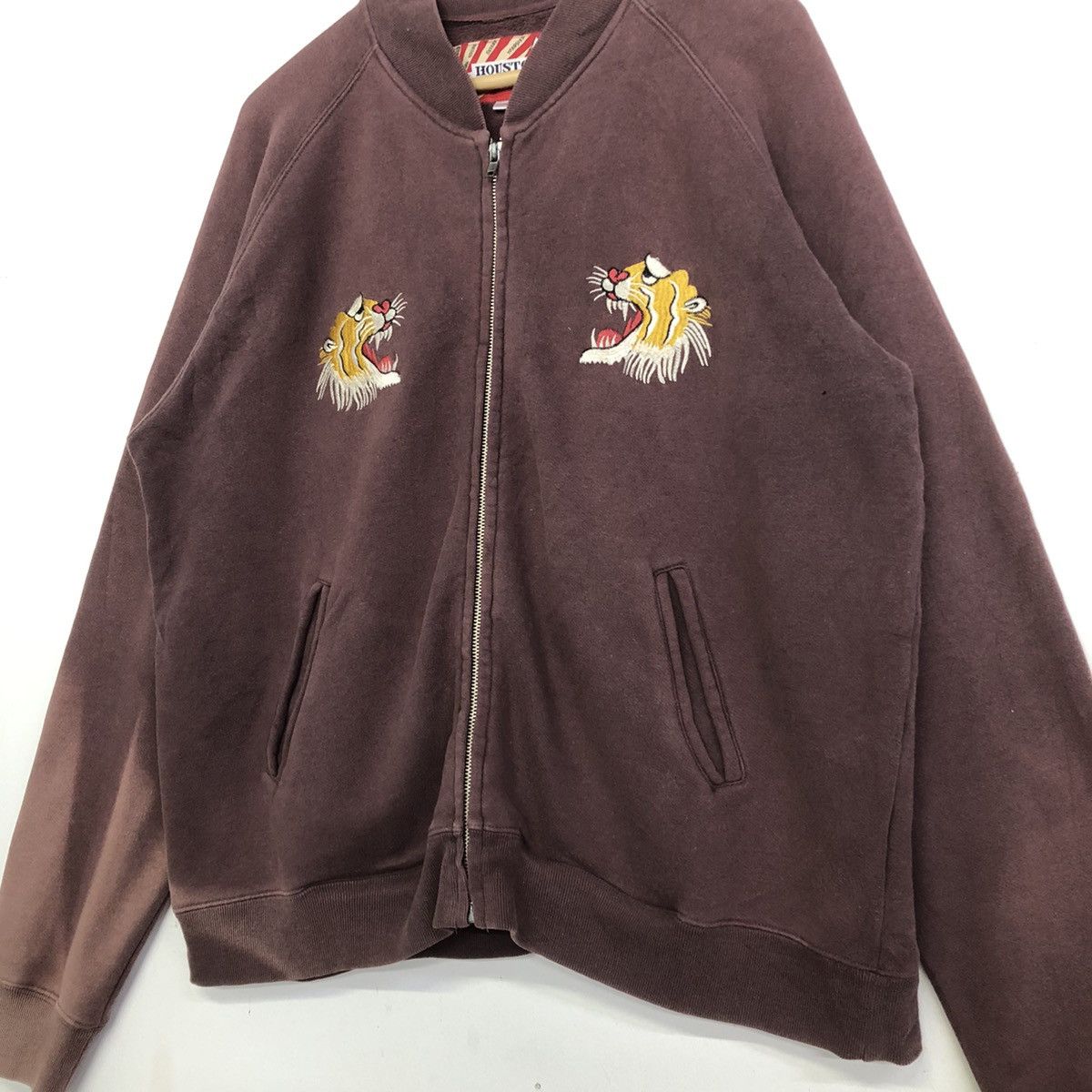 Edition Japan HOUSTON VTG JAPAN SUKAJAN SOVENIR EMBRIODERY SWEATER JACKET Size US L / EU 52-54 / 3 - 11 Thumbnail