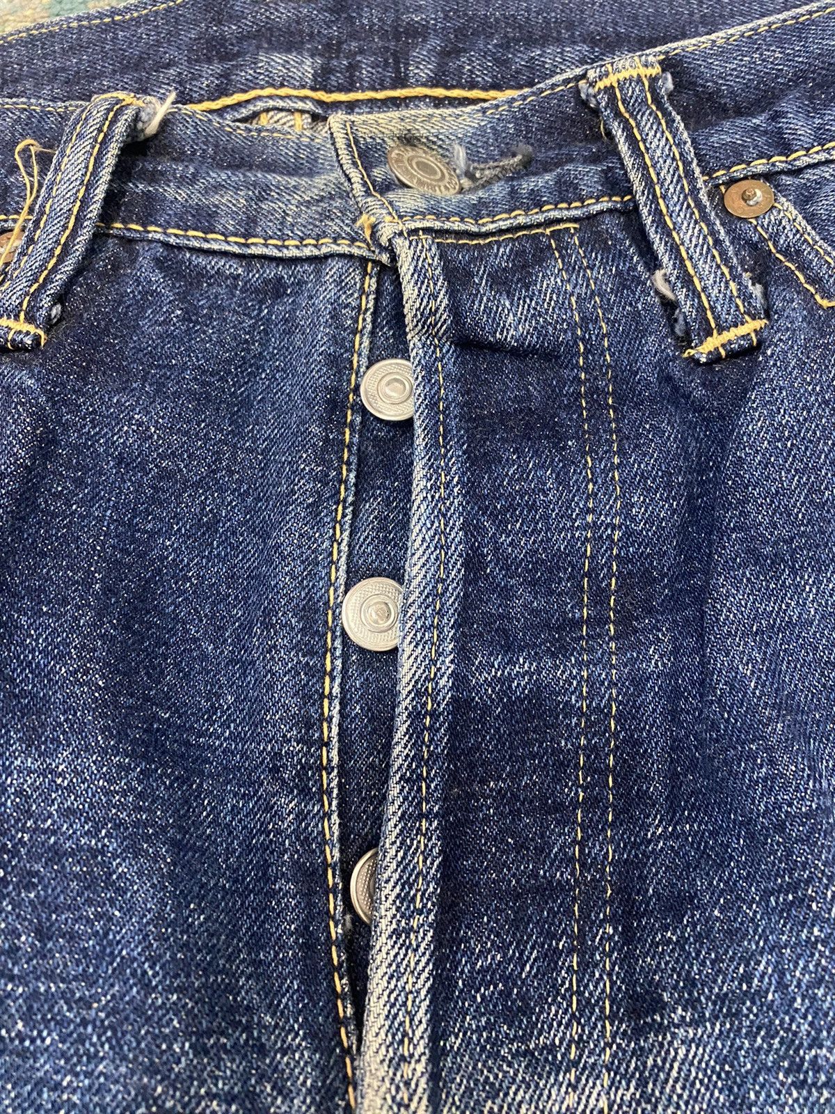 Japanese Brand × Skull Jeans by an Alchemist Rare Skull Jeans Analchemist Selvedge Jeans 29x34 Made Japan Size US 29 - 5 Thumbnail