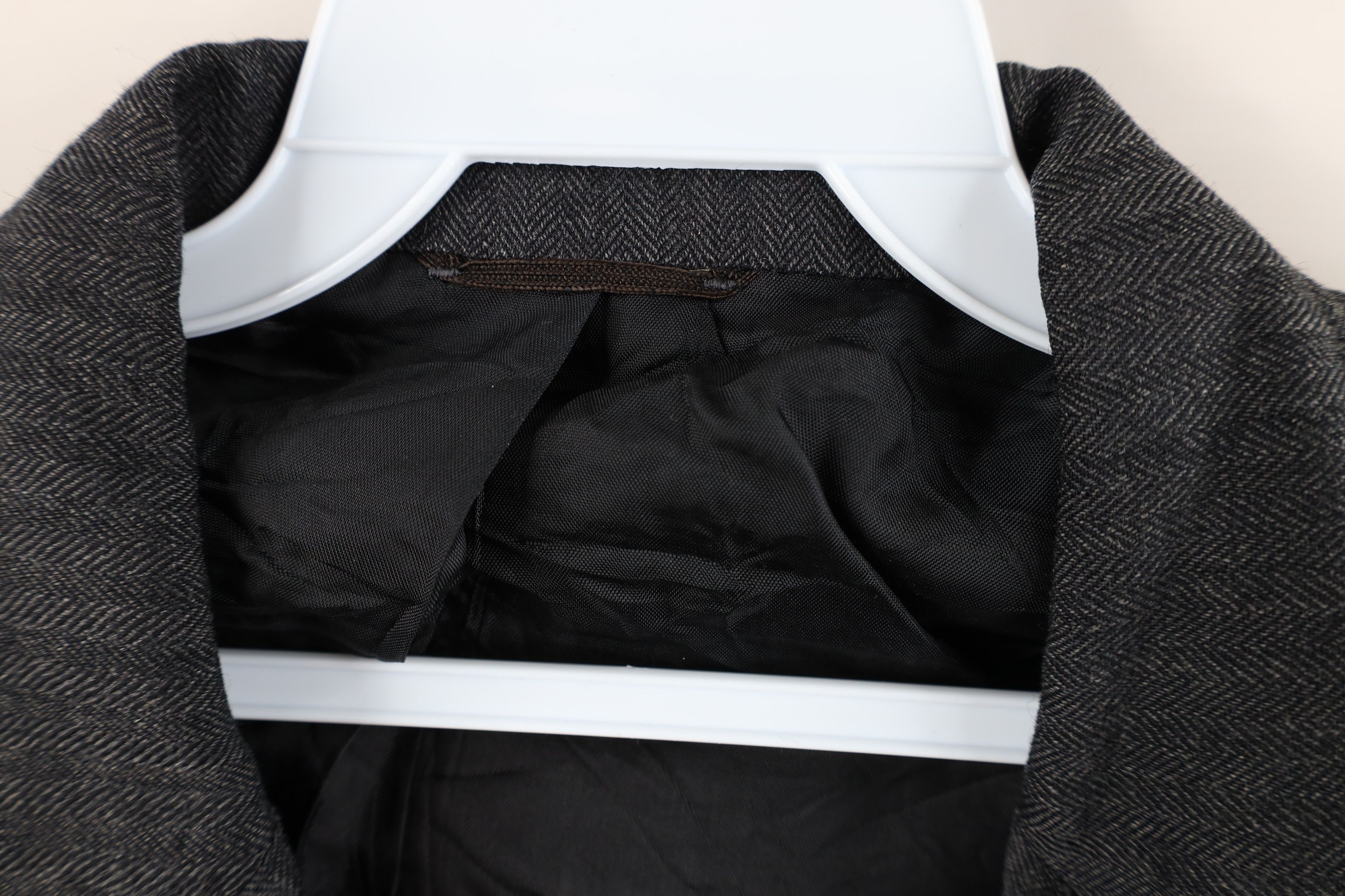 Vintage Vintage 60s 70s Rockabilly Herringbone Blazer Suit Jacket Size US XXL / EU 58 / 5 - 8 Thumbnail