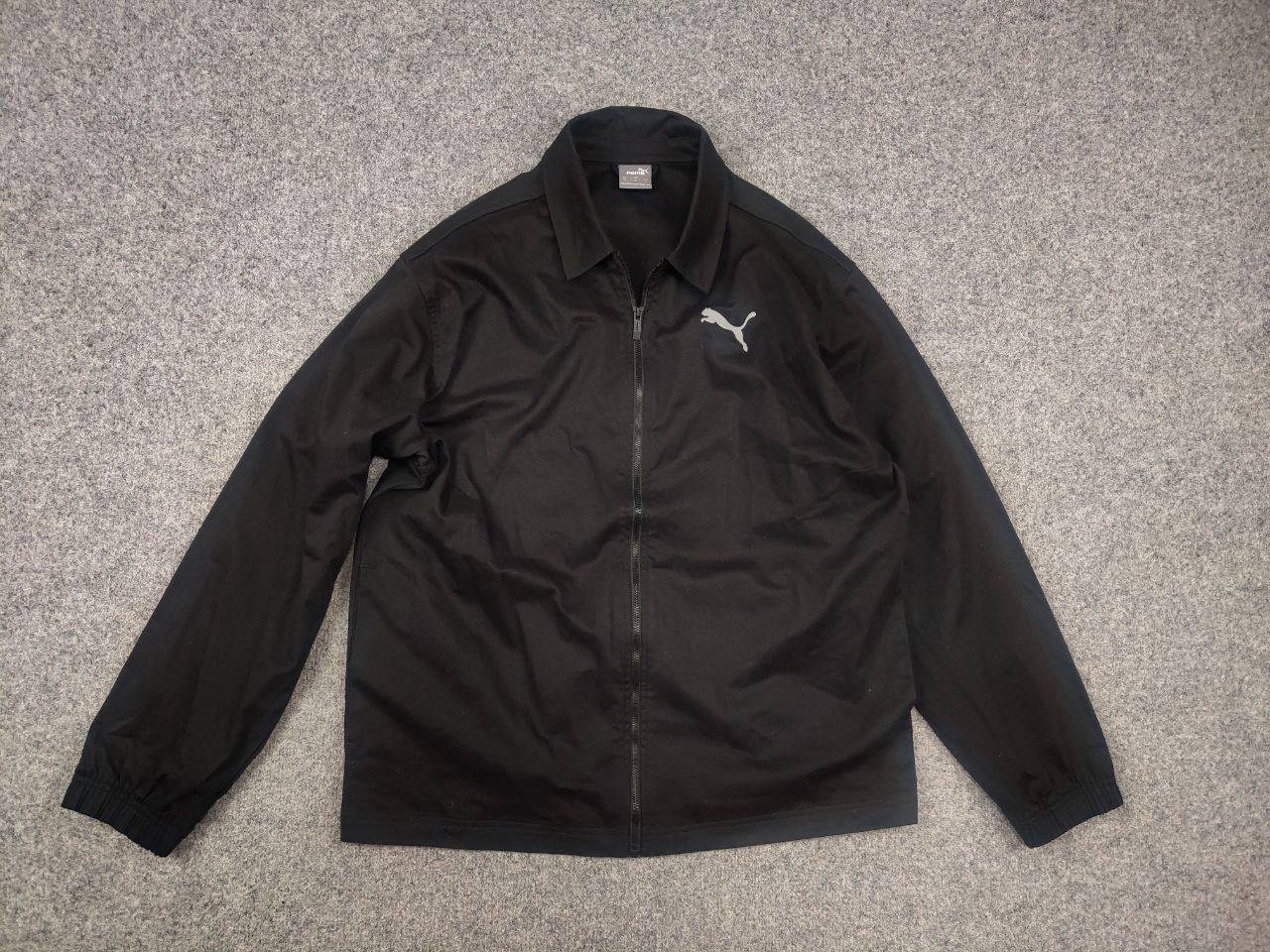 Puma Puma Wardrobe ESS Relaxed Retro Bomber Black Zip Jacket Size US M / EU 48-50 / 2 - 7 Thumbnail