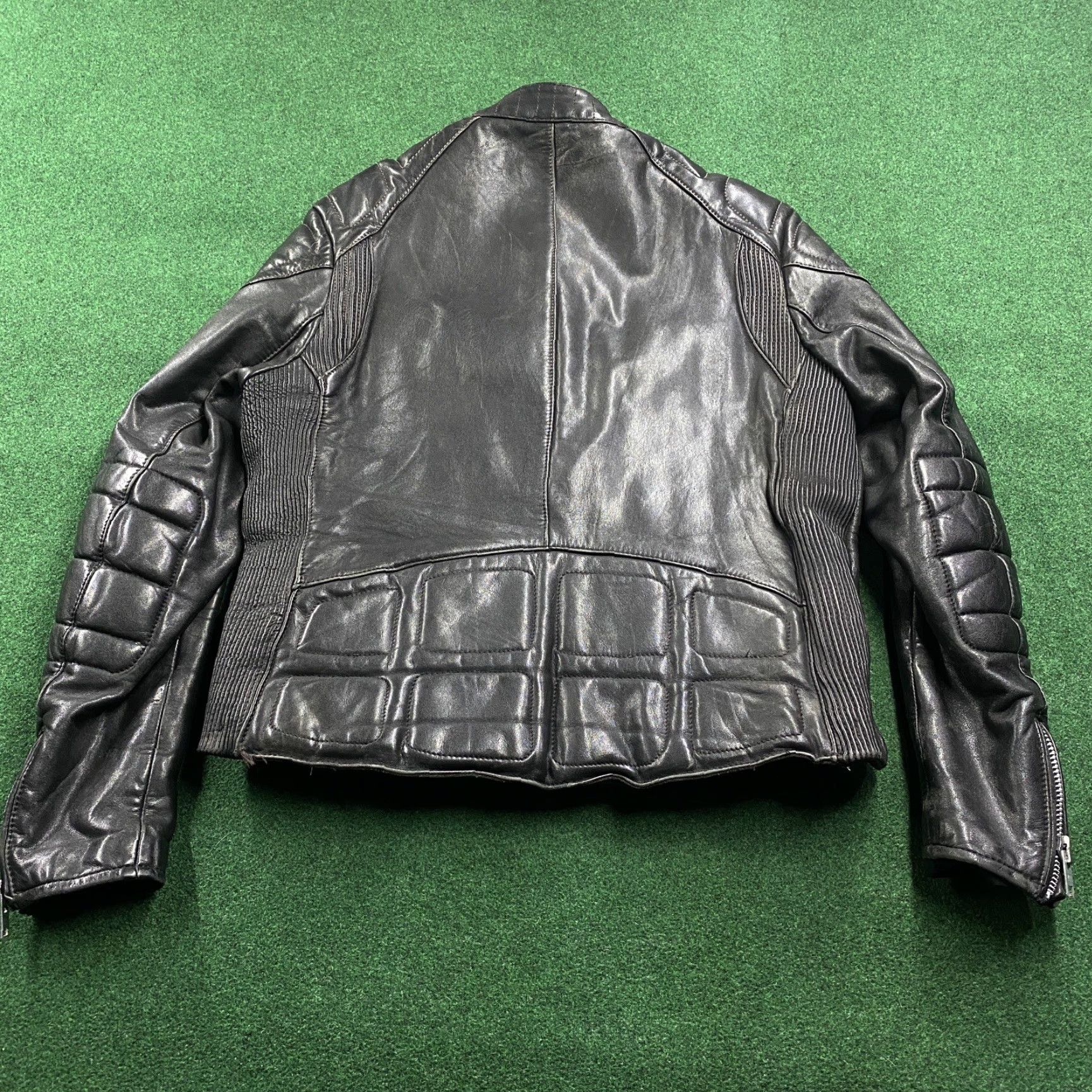 Vintage VINTAGE Hein Gericke Leather Jacket Mens M Black Motorcycle Jacket Hooded All Seasons Full Zip Casual 80s 90s USA Racing Riding Dancing? Size US M / EU 48-50 / 2 - 3 Thumbnail