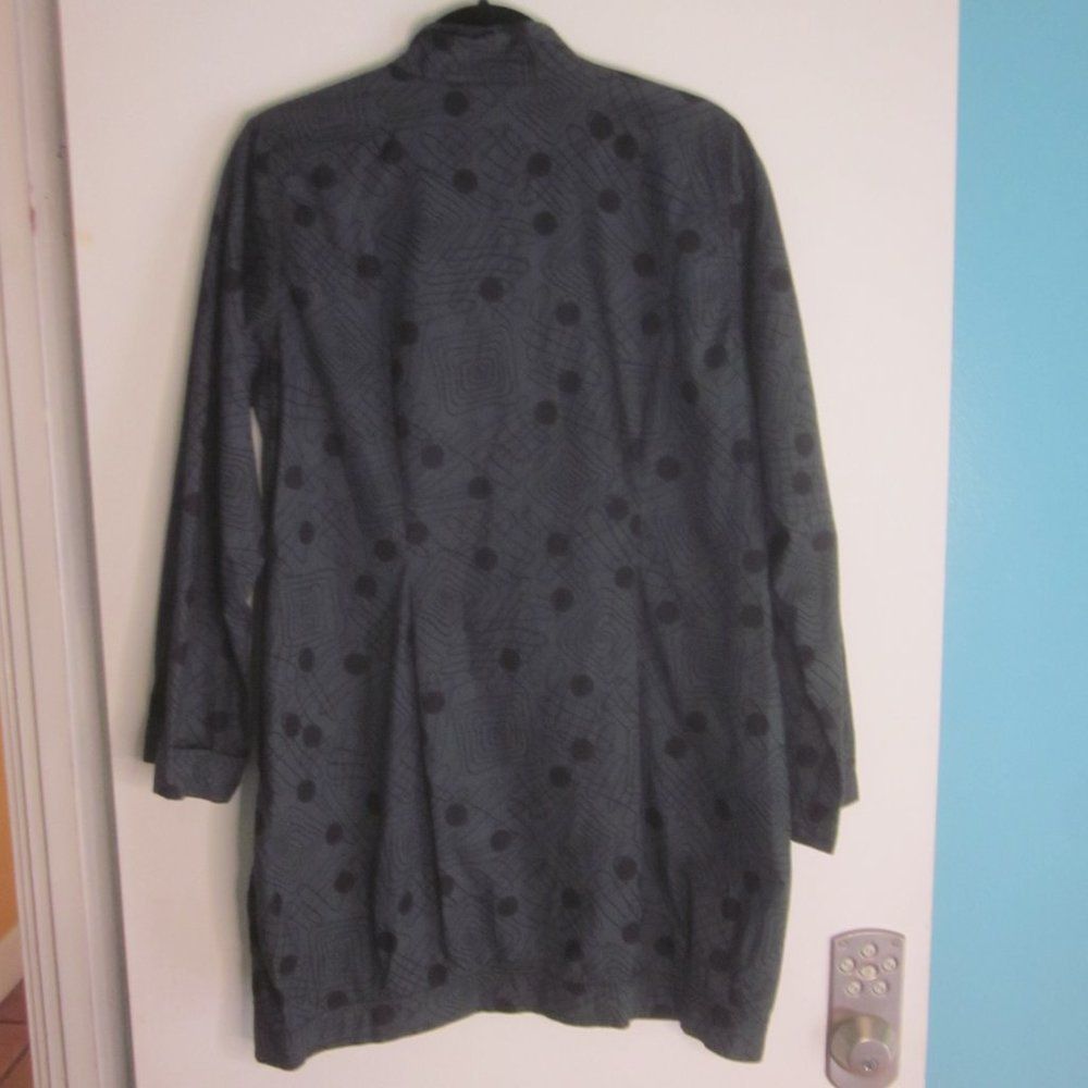 Eileen Fisher Adverb Cotton Tunic Dress M Oversized Size M / US 6-8 / IT 42-44 - 8 Thumbnail