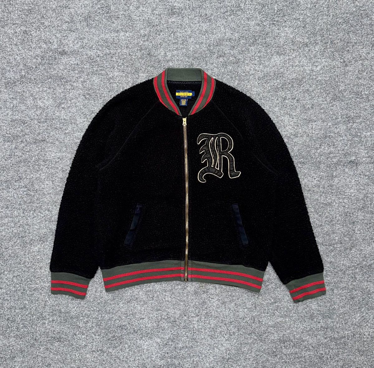 Rugby Ralph Lauren Ralph Lauren Rugby Sherpa Fleece Varsity Jacket Size US L / EU 52-54 / 3 - 1 Thumbnail