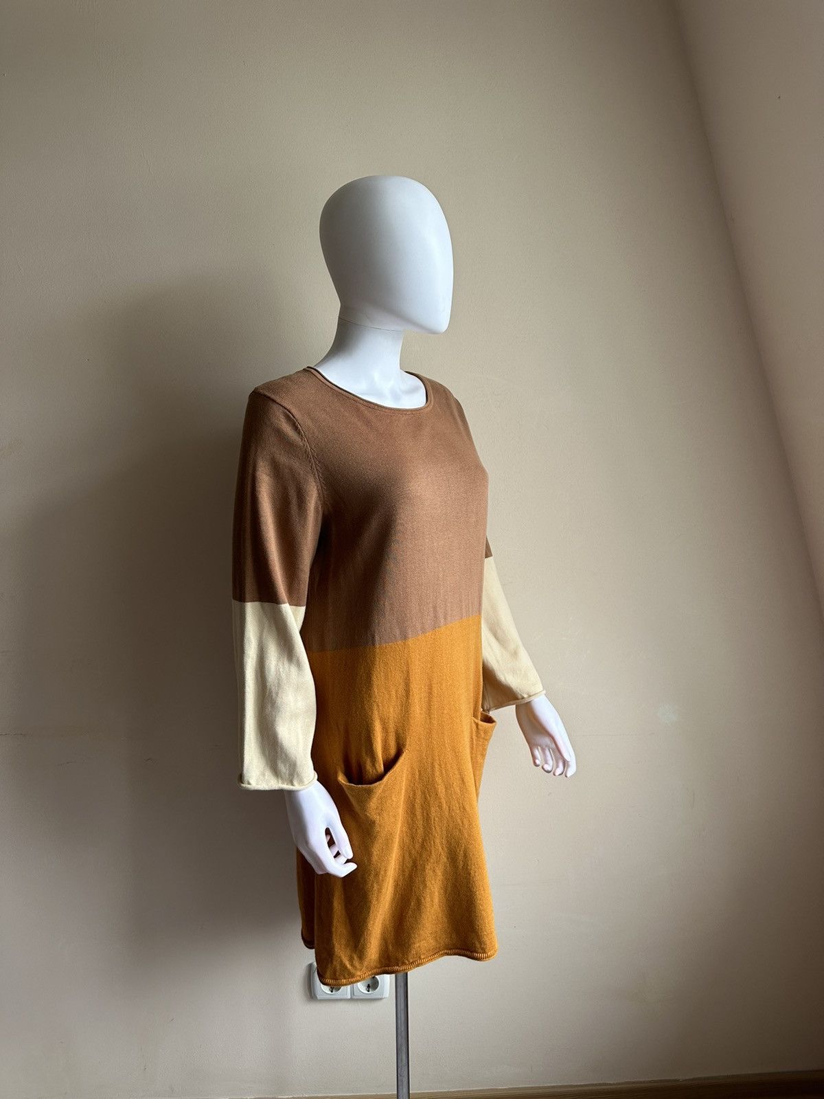 Gudrun Sjoden Gudrun Sjoden Womens 100% Organic Cotton Shift Dress Long Size ONE SIZE - 2 Thumbnail