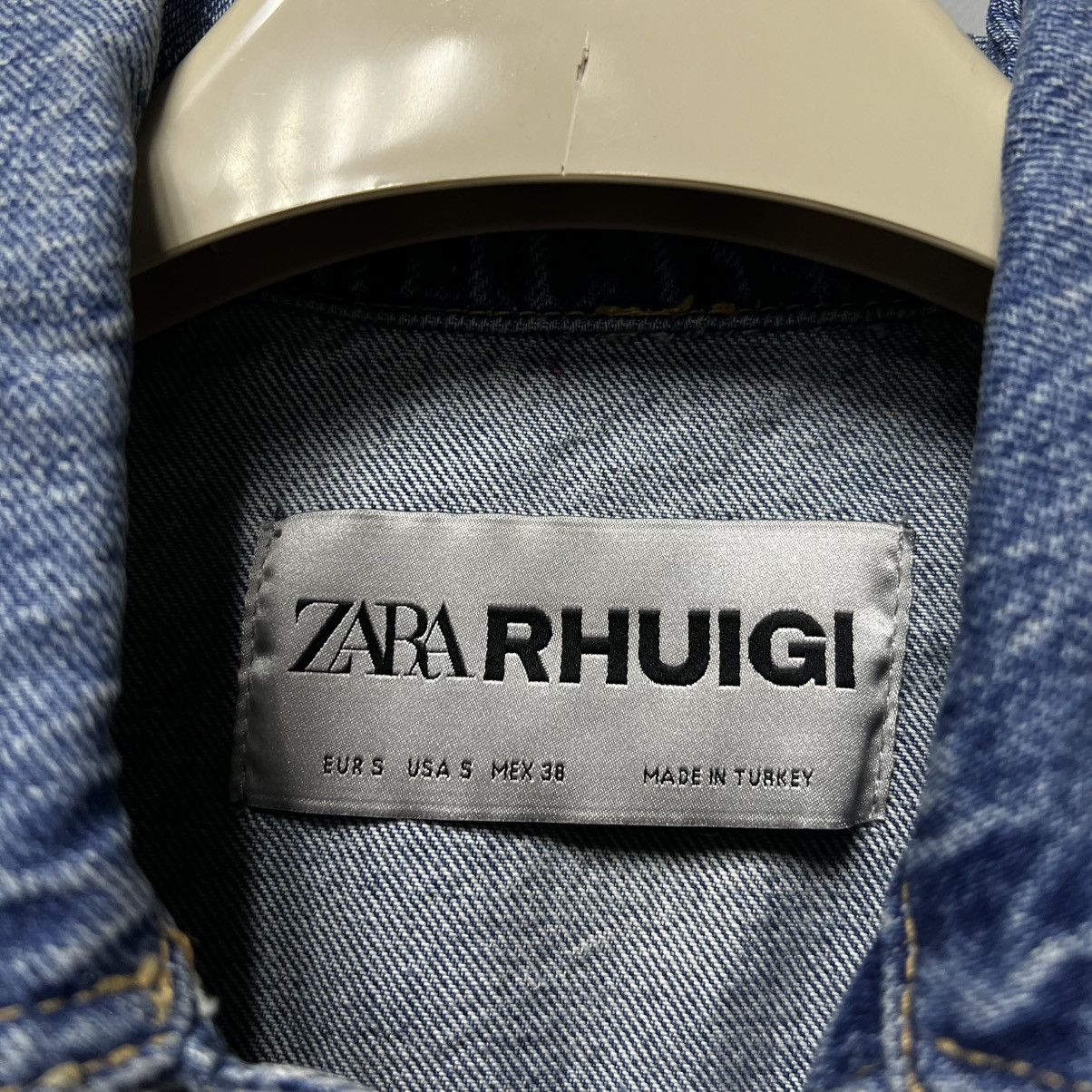 Rhude × Zara RHUDE x Zara CROPPED DENIM JACKET LIMITED Rhuigi NWT NEW Size US S / EU 44-46 / 1 - 20 Thumbnail