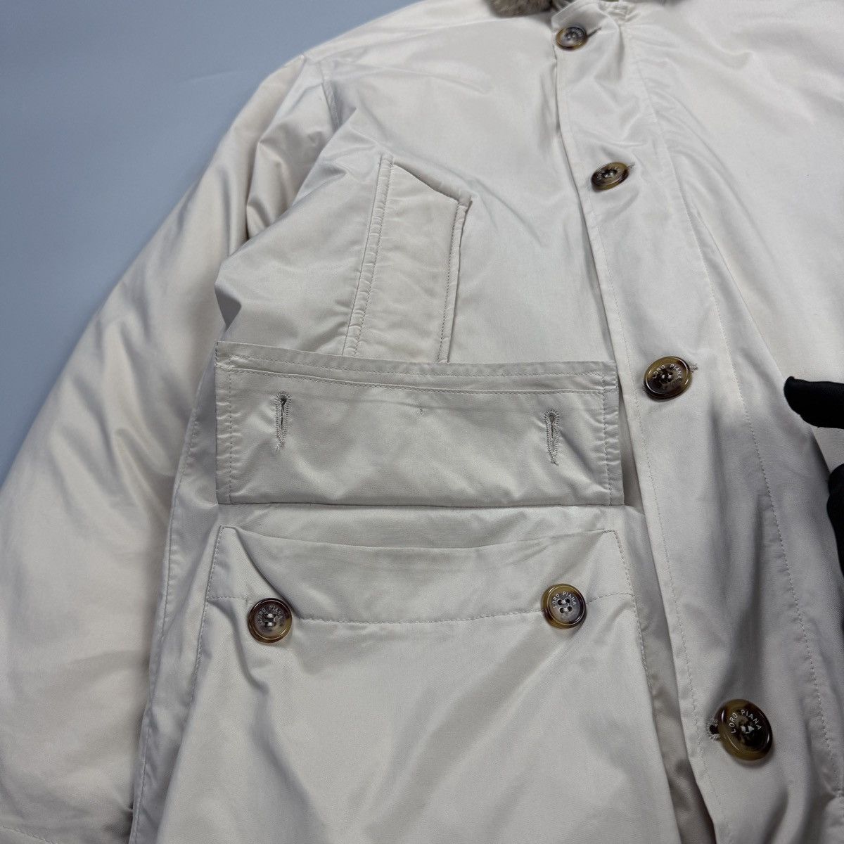 Loro Piana Loro Piana Down Parka Men Jacket Alaska Sz M Fur Hood Size US M / EU 48-50 / 2 - 5 Thumbnail