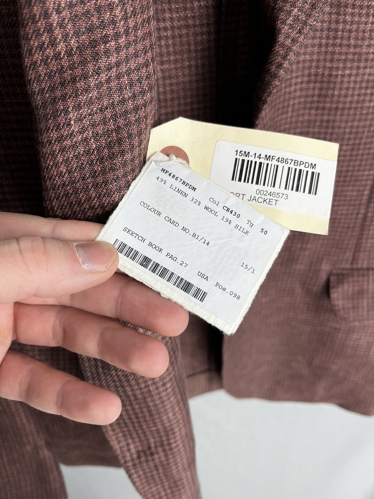 Brunello Cucinelli brunello cucinelli linen blazer jacket size 50 Size 50R - 10 Thumbnail
