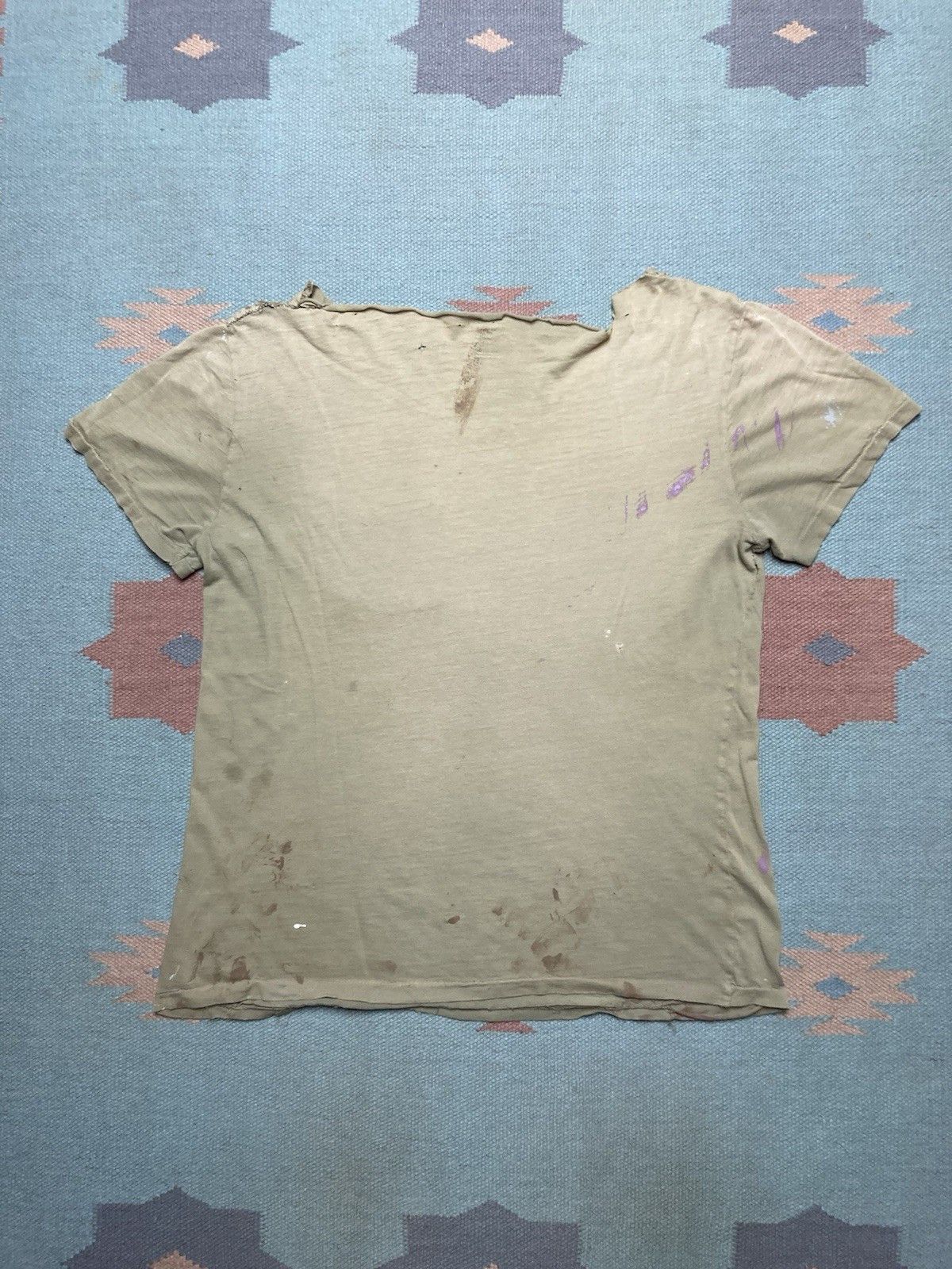 Urban Outfitters Urban outfitters pocket t shirt paint distressed splatter M Size US M / EU 48-50 / 2 - 2 Thumbnail