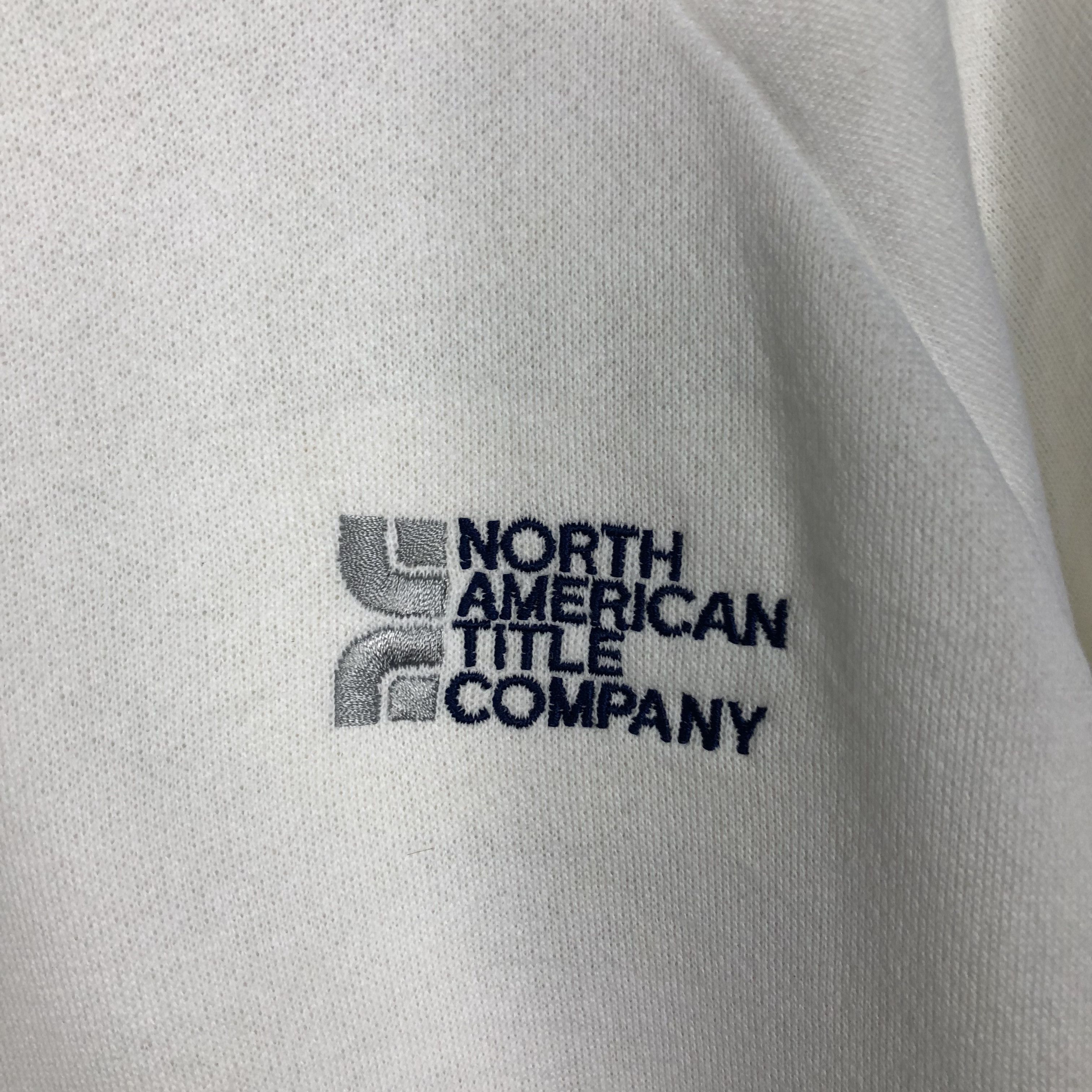 Vintage 📌Vintage Sweatshirt North American Title Company Usa Size US XL / EU 56 / 4 - 13 Thumbnail