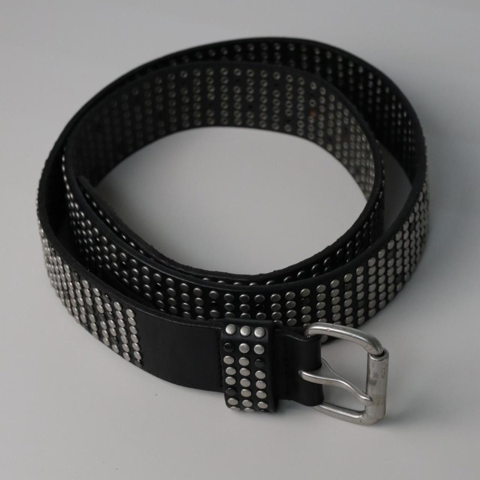 LIEBESKIND BERLIN Liebeskind Deadstock Hand Made Studded Pin Buckle Belt Size ONE SIZE - 2 Thumbnail