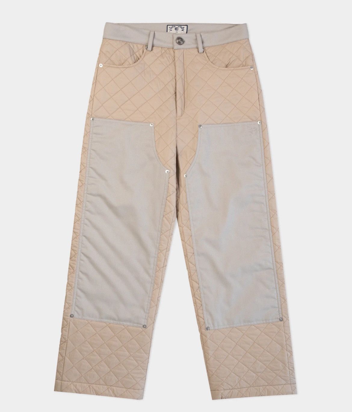 Eric Emanuel Eric Emanuel ivory white quilted pants size 32 Size US 32 / EU 48 - 1 Thumbnail