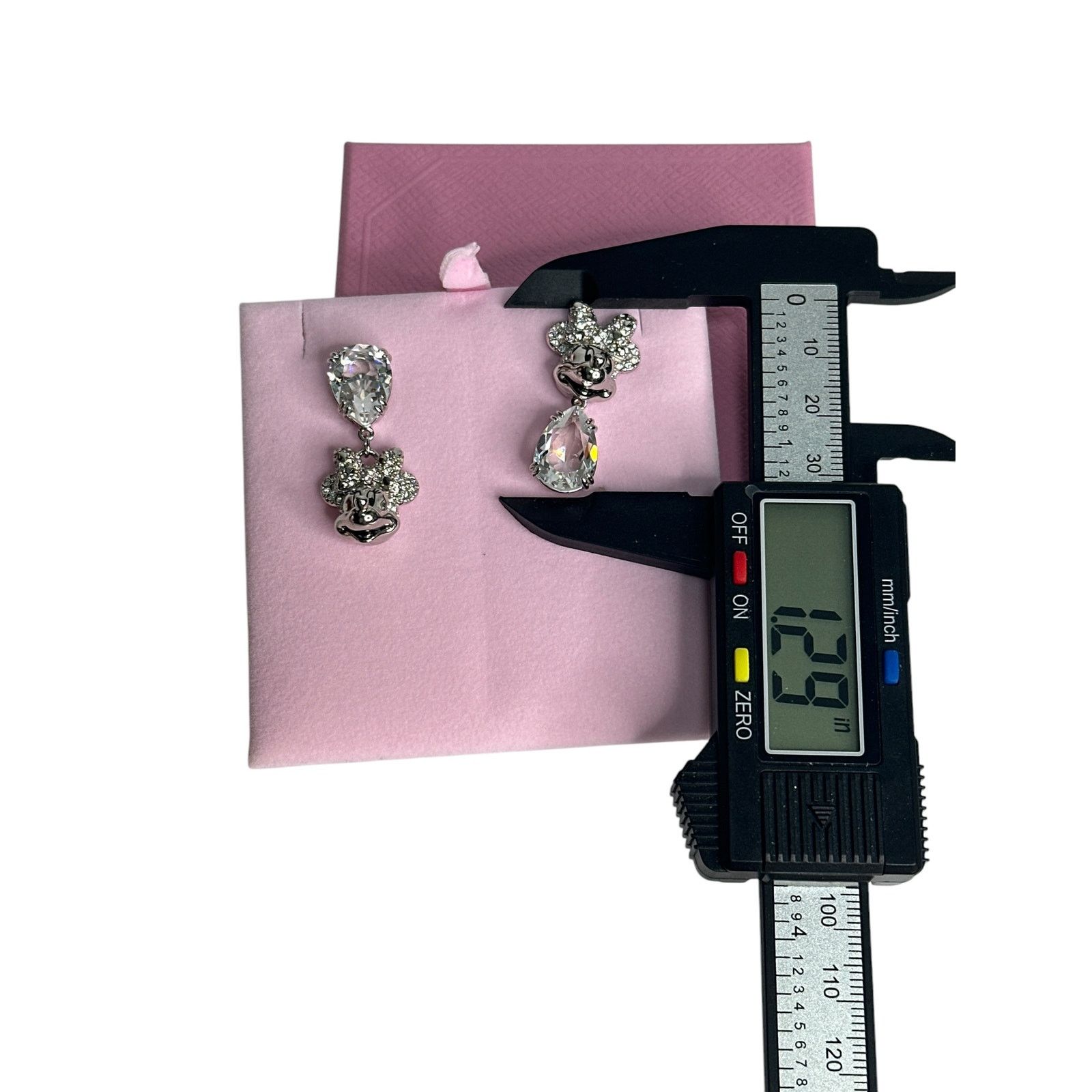 Swarovski Swarovski 100 Years Disney Minnie Mouse drop earrings Size ONE SIZE - 6 Thumbnail