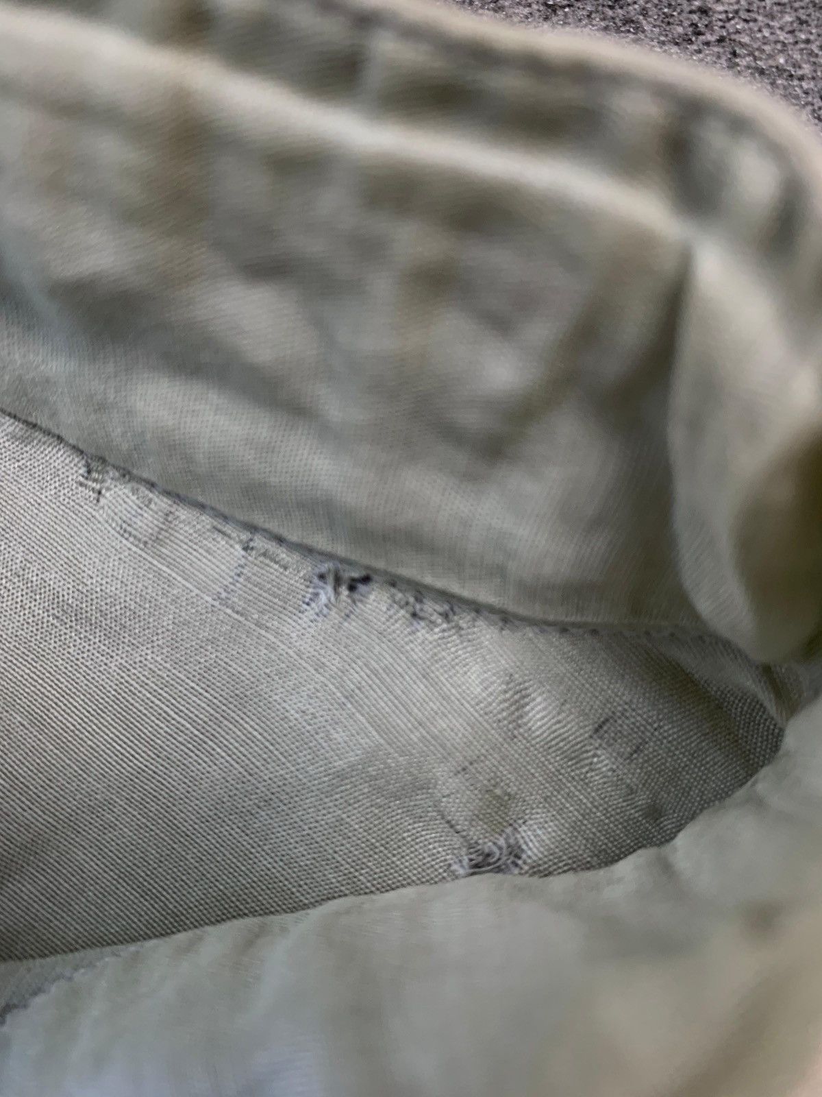 Issey Miyake FREE TAX! 90s Trashed Polyester Shirt - Small Size US M / EU 48-50 / 2 - 8 Thumbnail