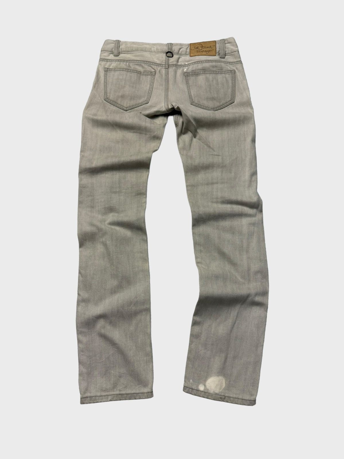 Japanese Brand Jill Stuart Distressed Helmut Lang Inspired Low Rise Jean Size US 29 - 2 Thumbnail