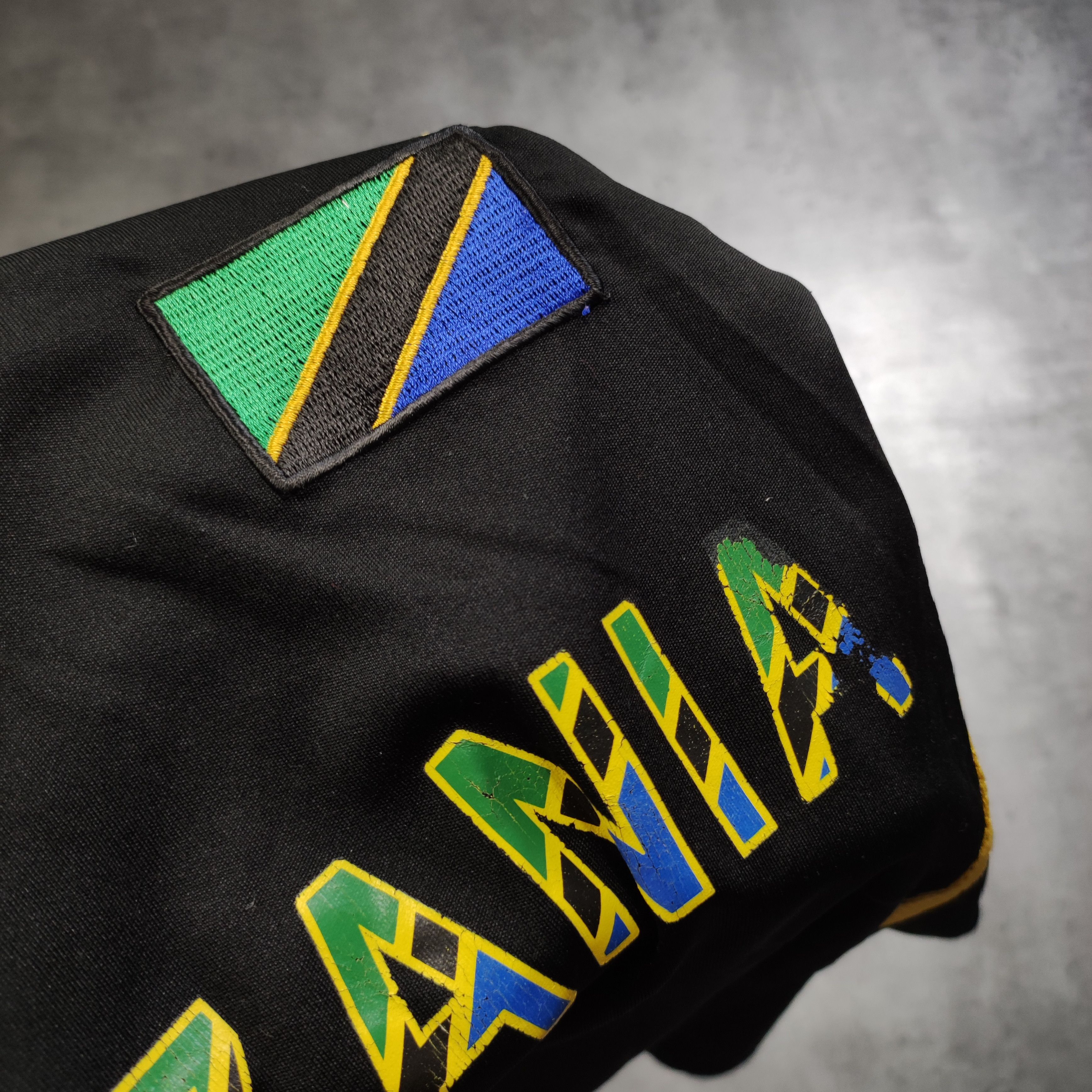 Vintage RARE Adidas Tanzania Africa National Team Football Jersey Size US M / EU 48-50 / 2 - 6 Thumbnail