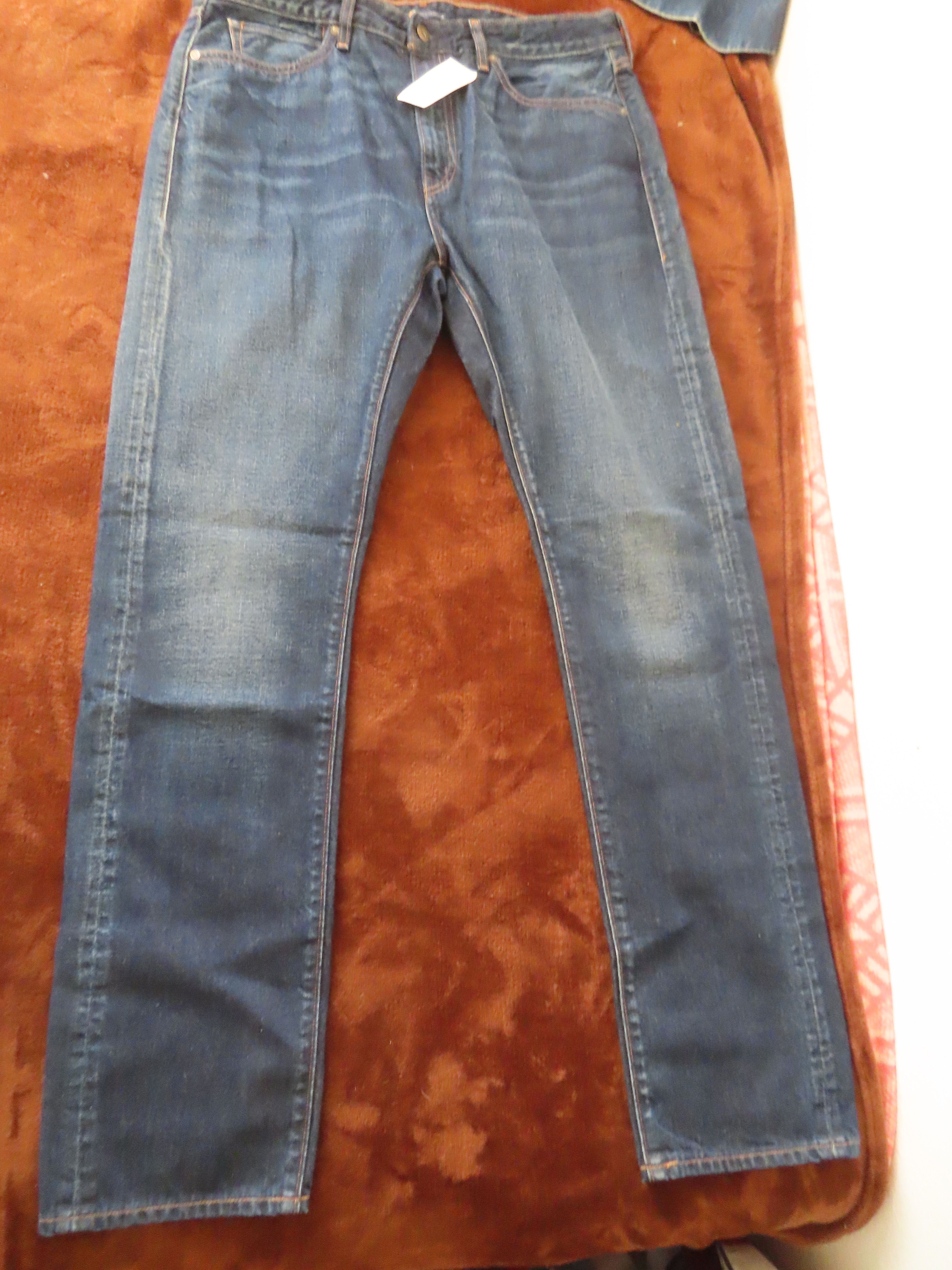 Image of Levis Made & Crafted Men's Tack Slim Jeans in Blue (Size 36)