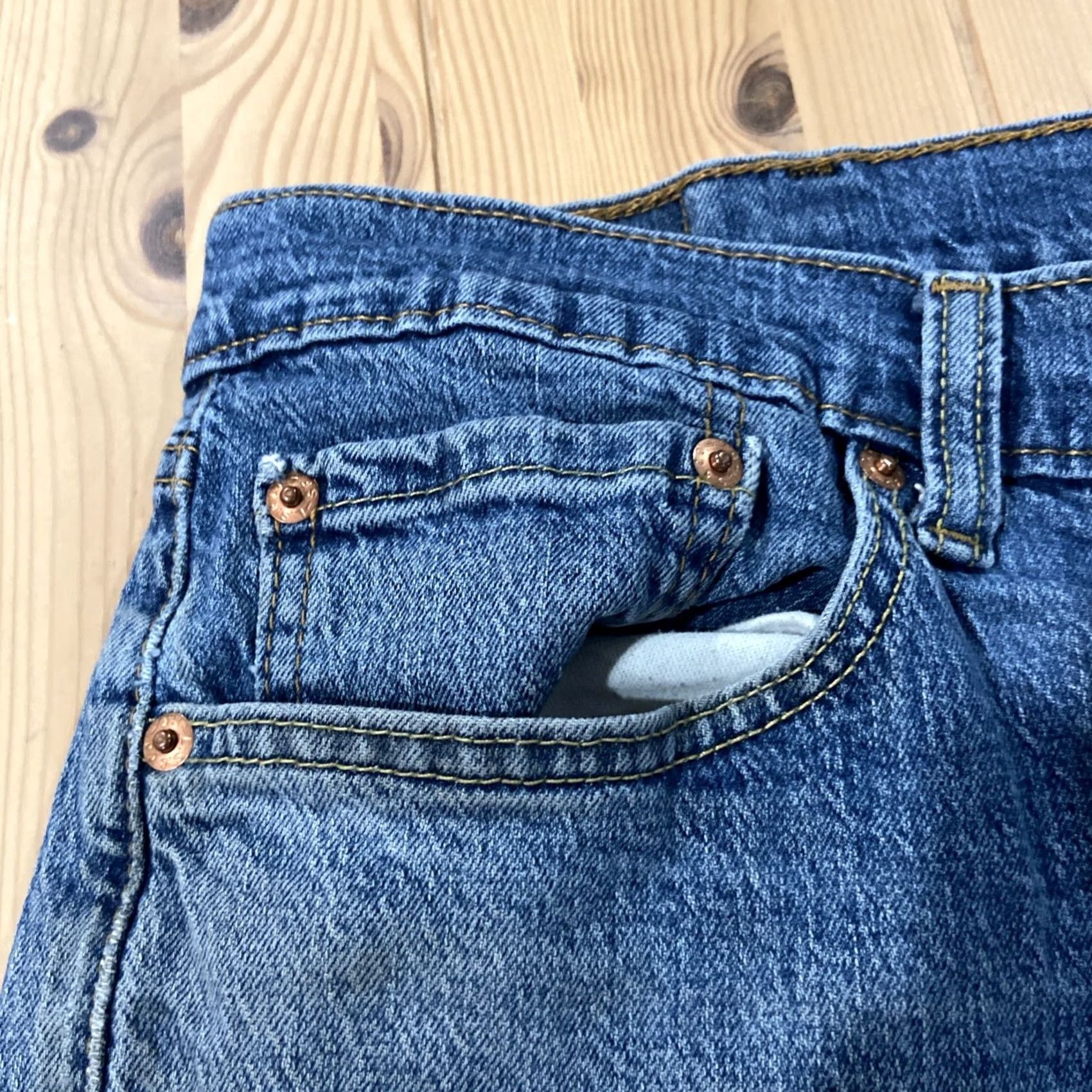 Levi's Levi's 505 Jeans MENS 38X29 Regular Straight Denim 100% Cotton Size US 38 / EU 54 - 4 Thumbnail