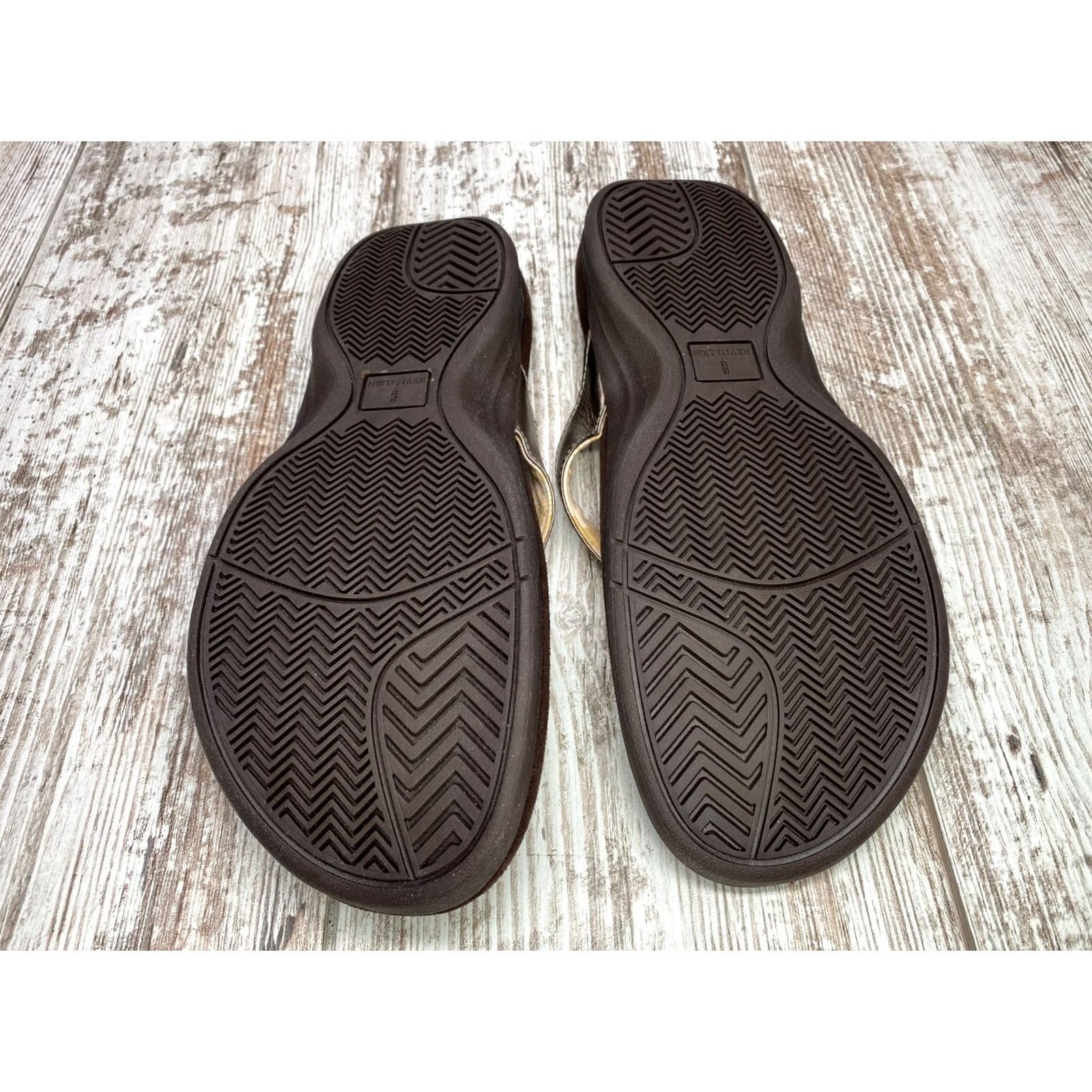 Vintage Revitalign Starling Bronze Women's 11B Orthotic Flip Flop Sandal Shoes Sandal Size US 11 / IT 41 - 6 Thumbnail