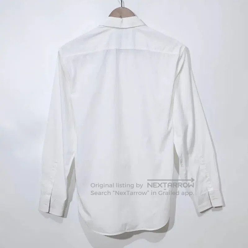 Burberry Burberry White Cotton Long Sleeve Shirt. Size XS / US 0-2 / IT 36-38 - 2 Thumbnail
