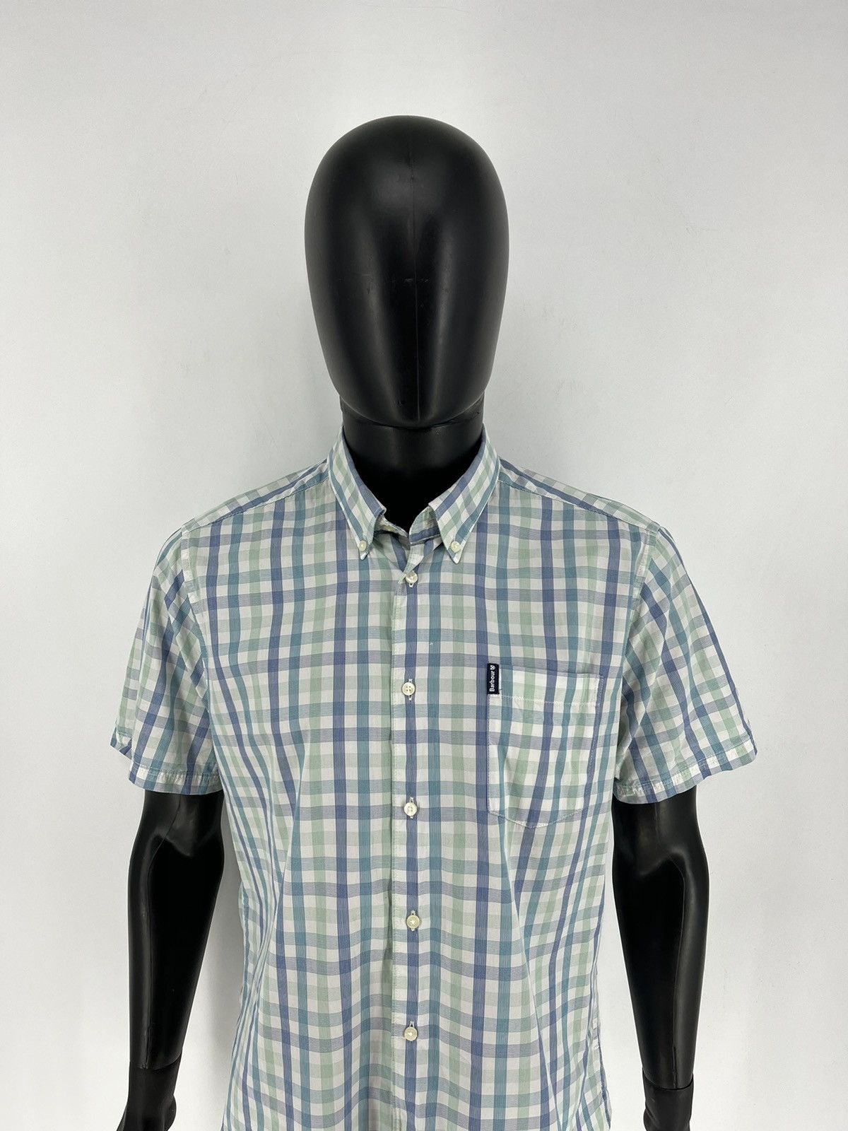 Barbour × Vintage Vintage Barbour Plaid Blake Cotton Flannel Casual Size US M / EU 48-50 / 2 - 5 Thumbnail