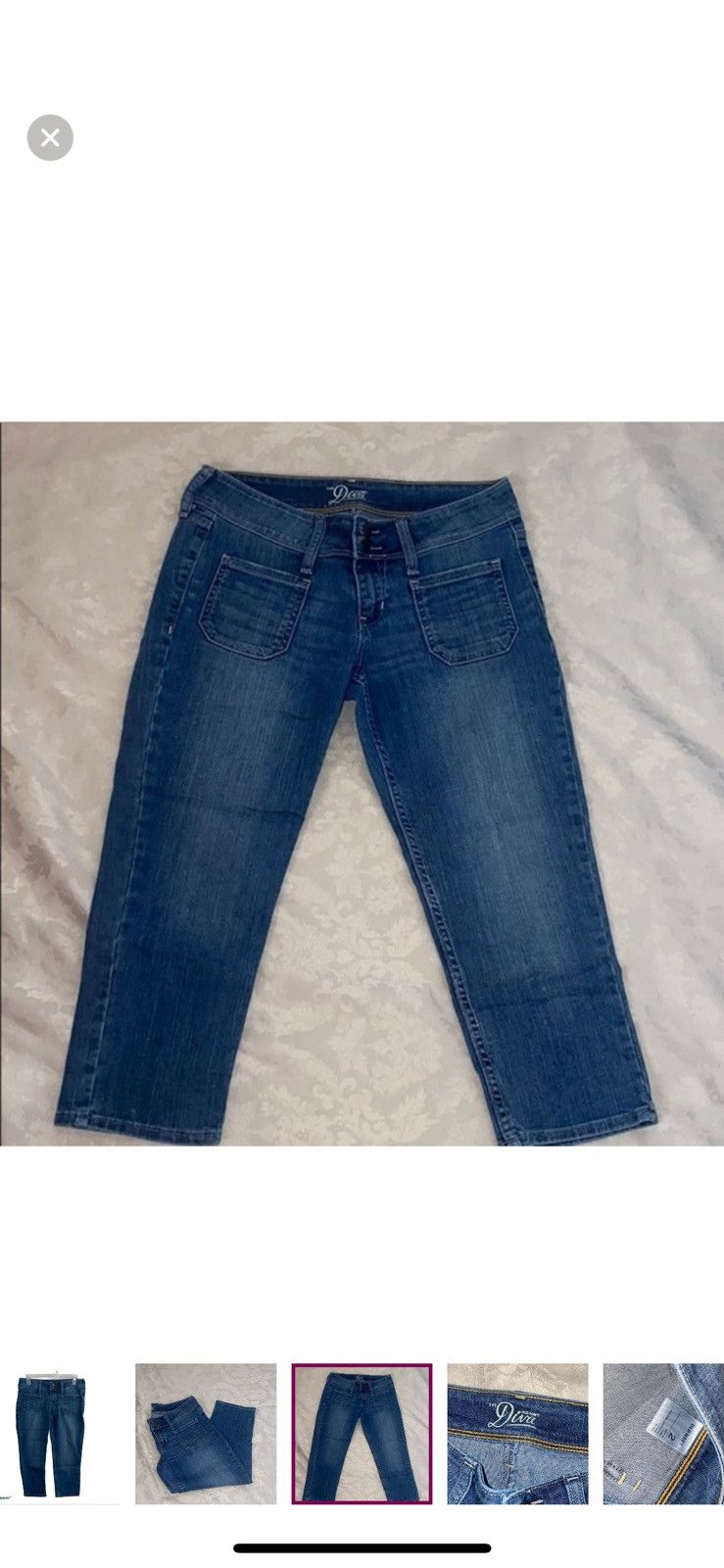 Old Navy Old navy diva denim capris size 2 Size 26" / US 2 / IT 38 - 5 Thumbnail