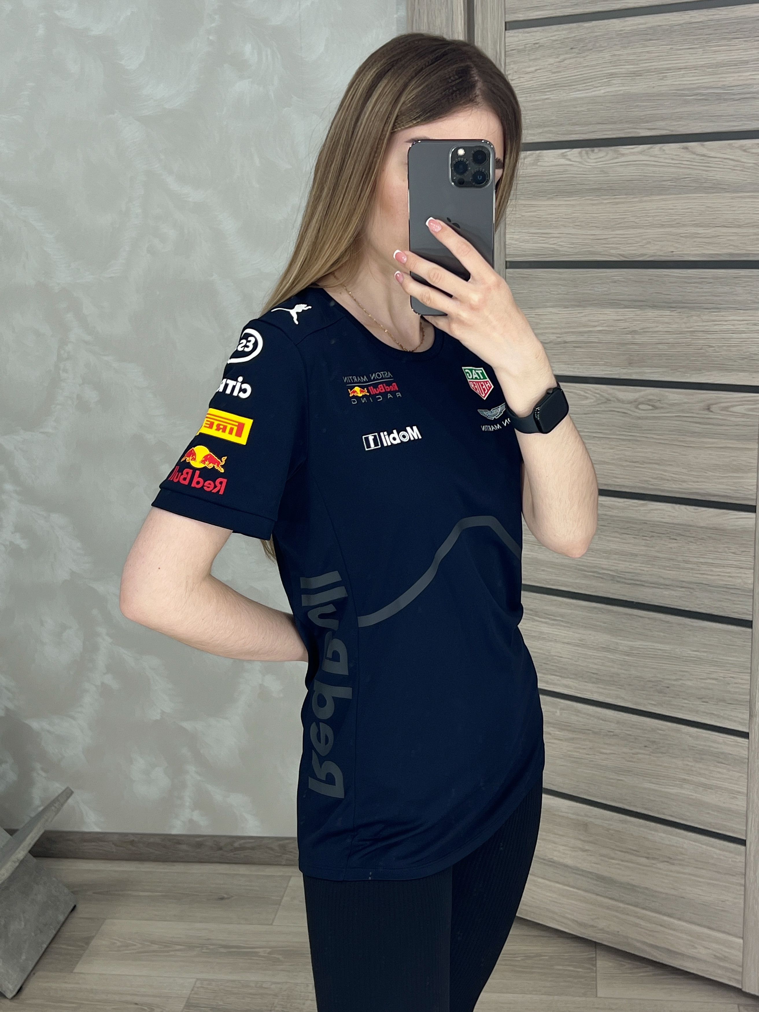 Puma × Red Bull Puma & Red Bull T-Shirt Aston Martin Racing F1 Esso Mobil1 Size S / US 4 / IT 40 - 14 Thumbnail
