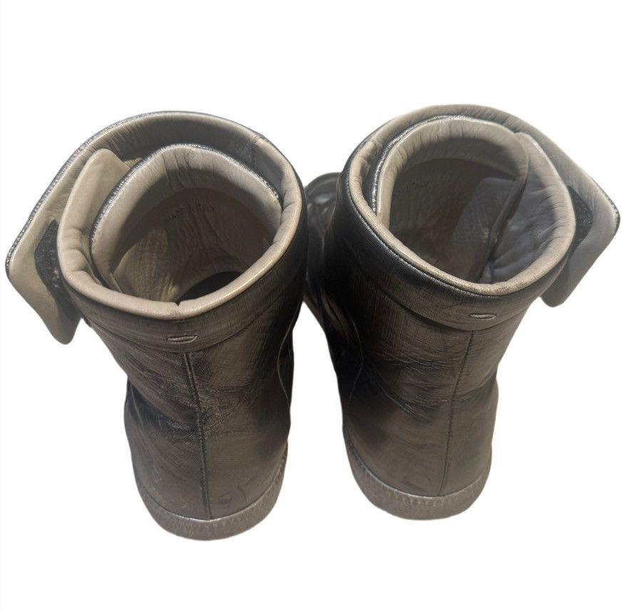 Maison Margiela MAISON MARGIELA SS2016 METTALIC HIGH TOP FUTURES Size US 8.5 / EU 41-42 - 5 Thumbnail