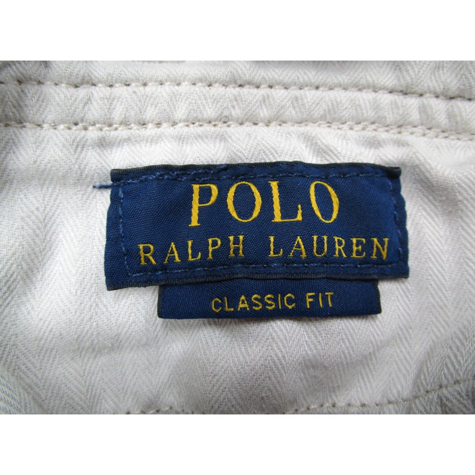 Polo Ralph Lauren Polo Ralph Lauren Cargo Shorts Mens 38 Beige Adjustable Waist 10" Cotton Casual Size US M / EU 48-50 / 2 - 2 Thumbnail