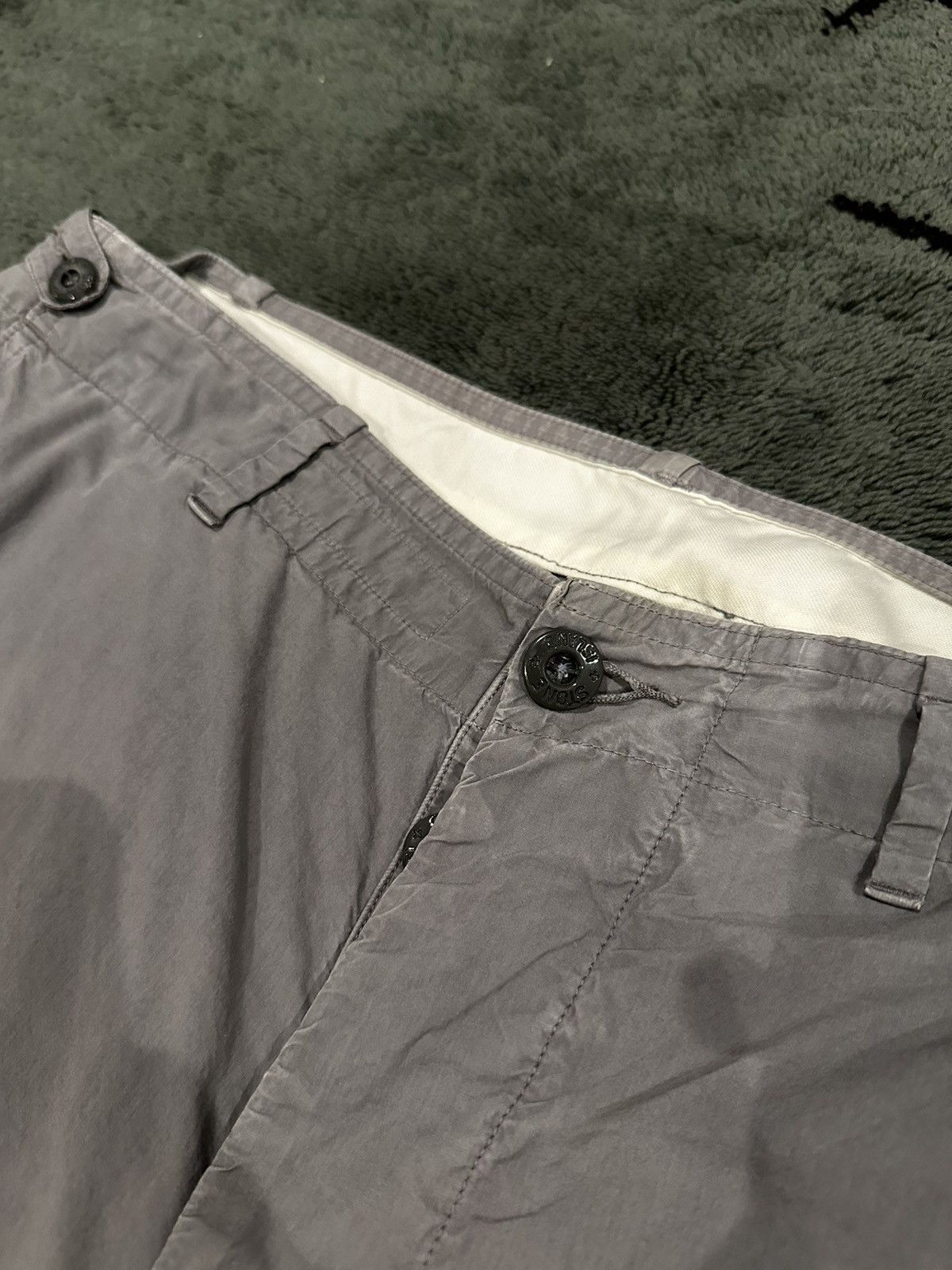 Stone Island Vintage Stone Island Light Grey Trousers Size US 32 / EU 48 - 5 Thumbnail